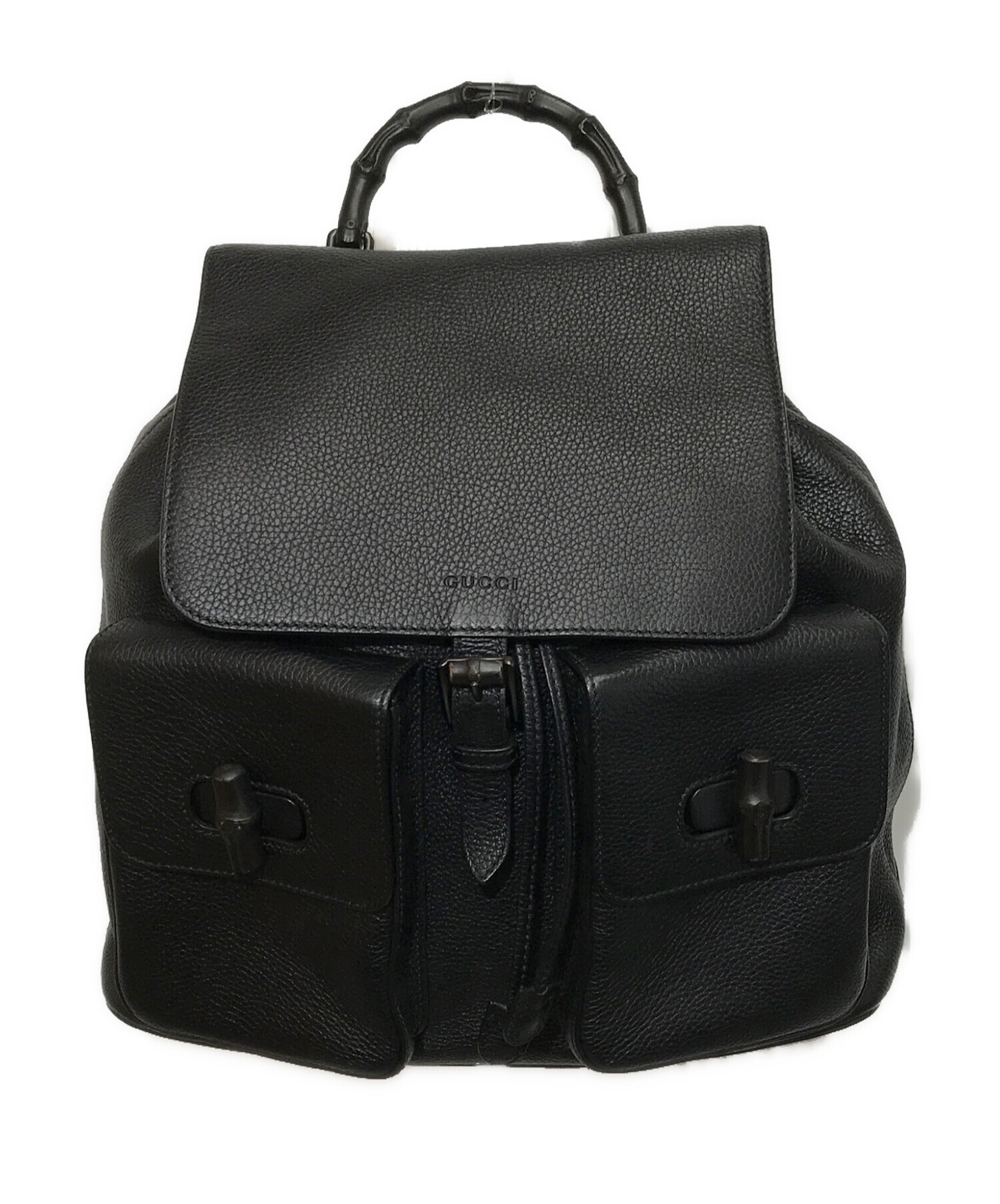 中古・古着通販】GUCCI (グッチ) バンブーバックパック 387097 