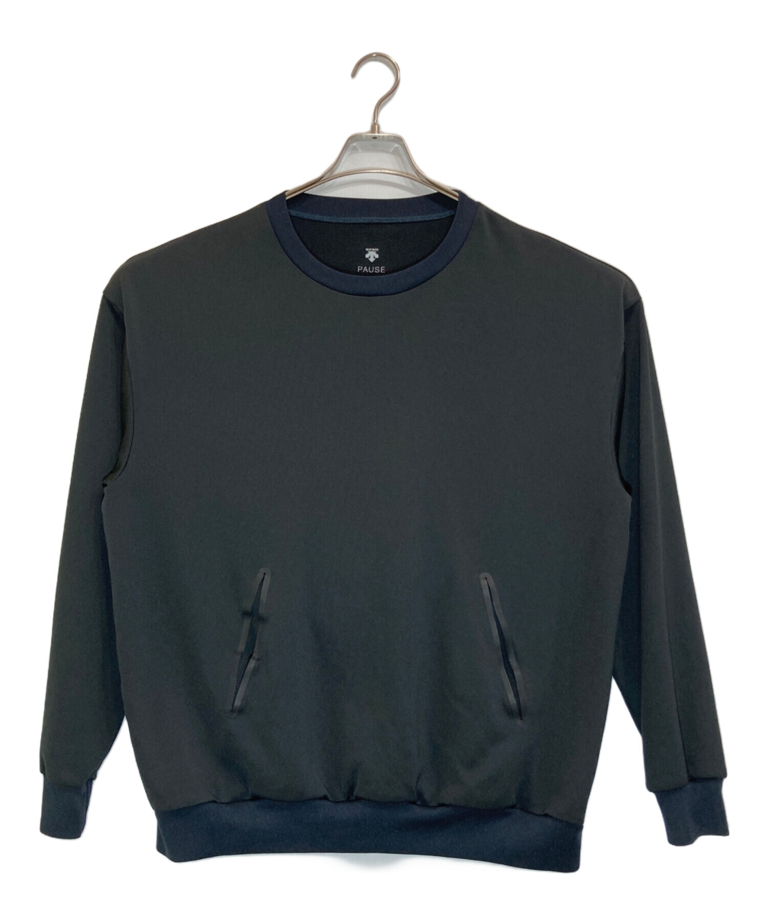 中古・古着通販】DESCENTE (デサント) WINDPROOF PULLOVER ブラック 