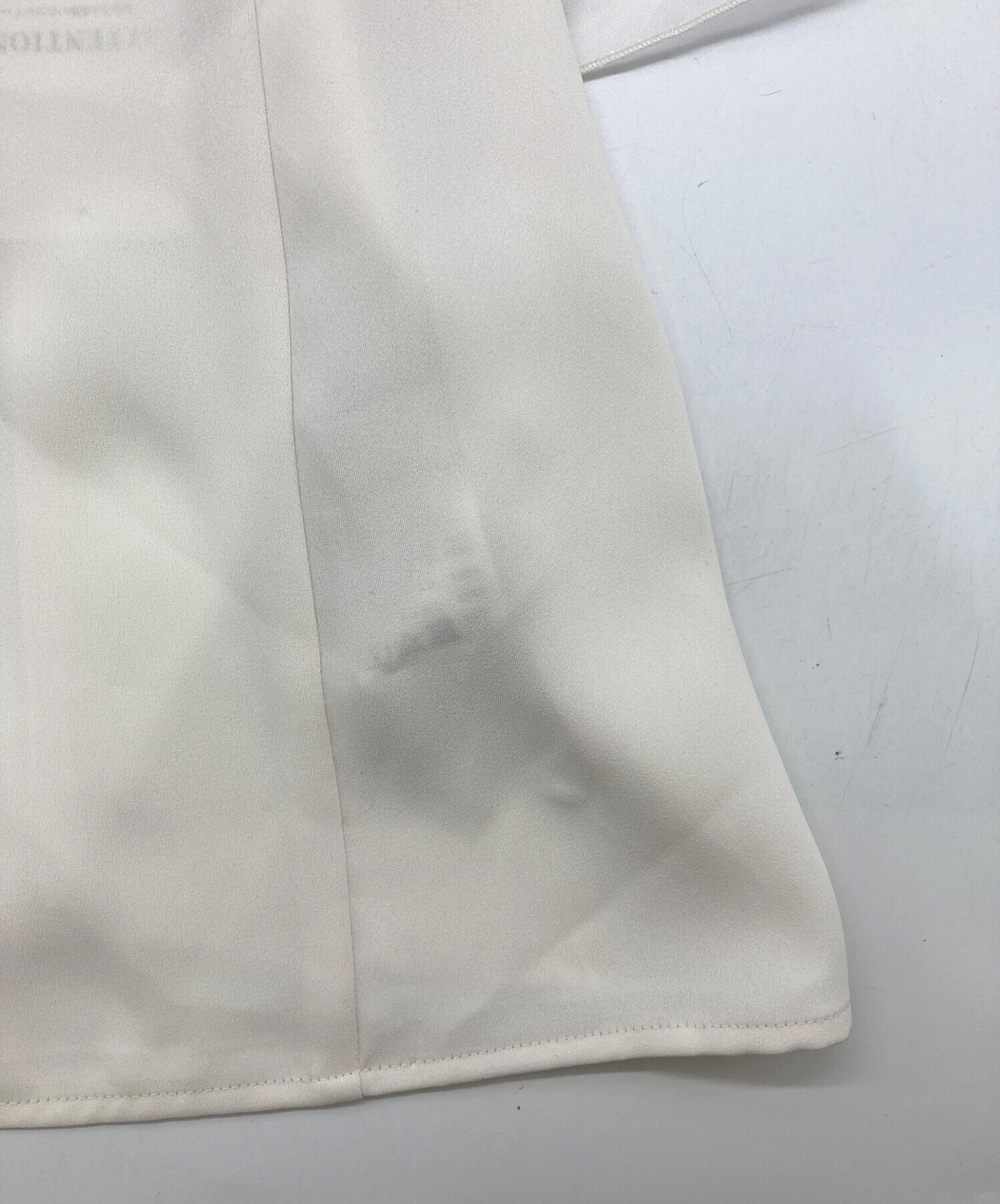中古・古着通販】Noble (ノーブル) ラダーレースラインシアーラッフル 