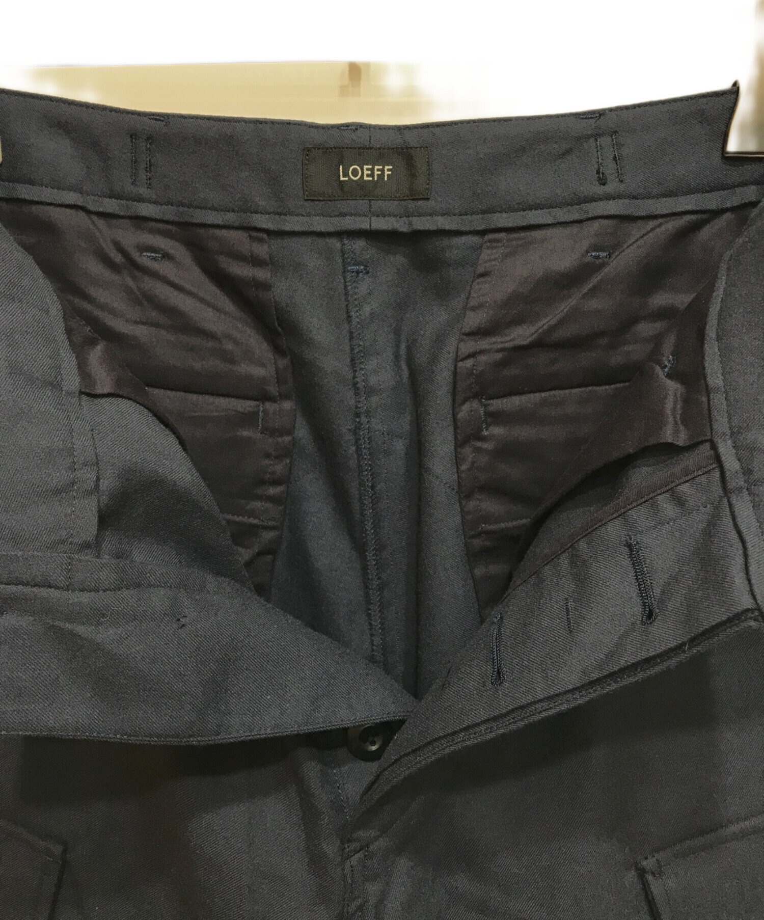 中古・古着通販】LOEFF (ロエフ) サキソニー カーゴパンツ/8884-217