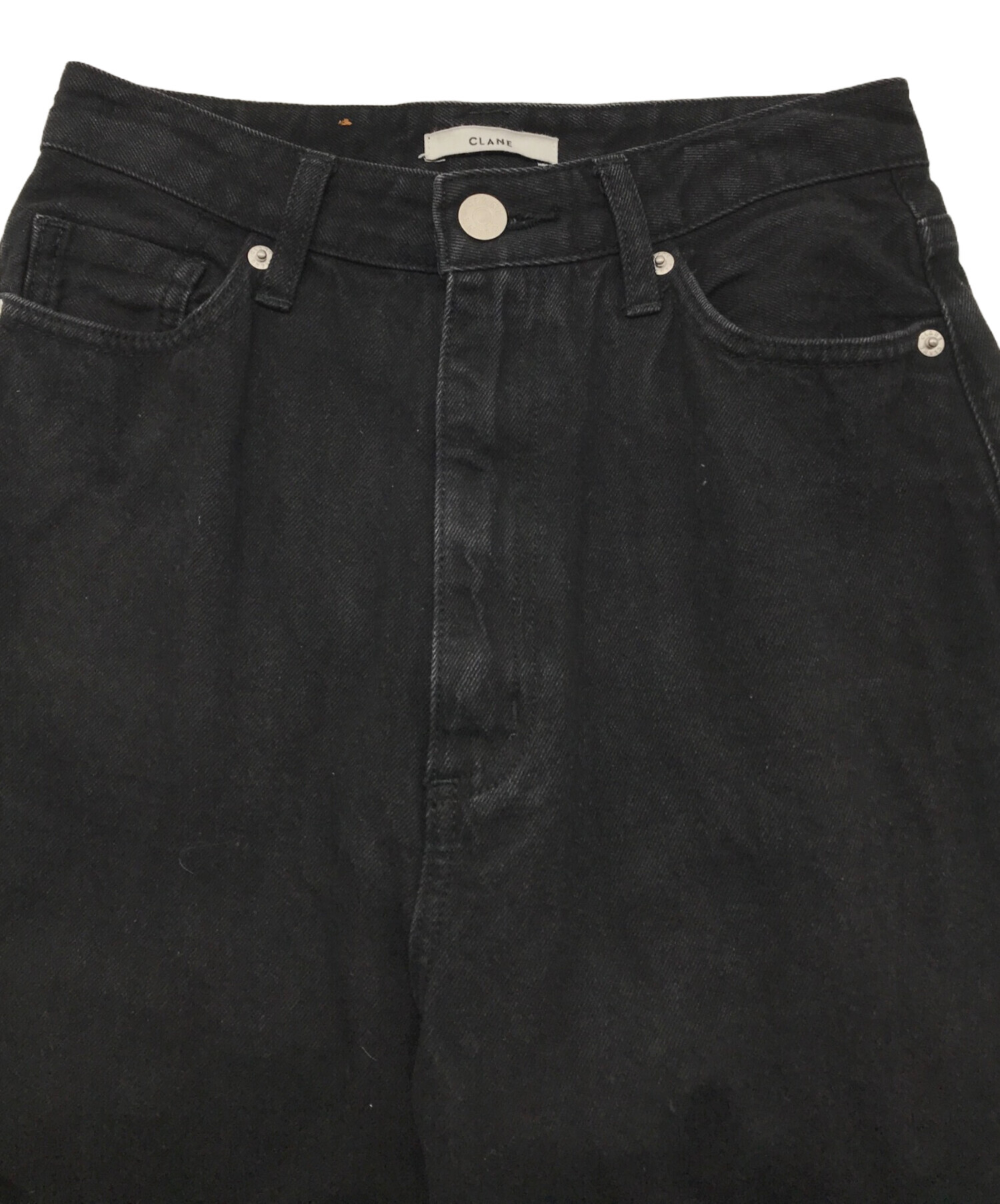 中古・古着通販】CLANE (クラネ) DENIM PANTS 2nd ブラック｜ブランド 