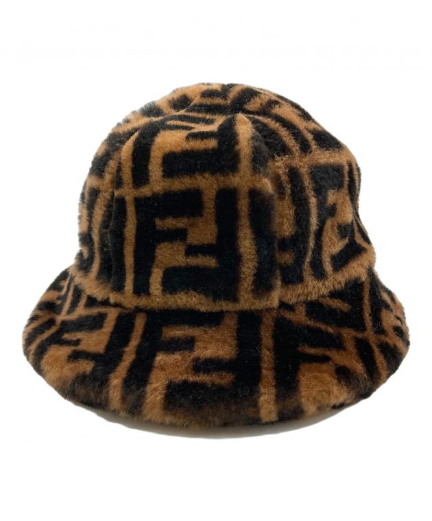 FENDI バケットハット　※希少色！ 中古・古着通販】FENDI (フェンディ) ファーバケットハット ブラウン