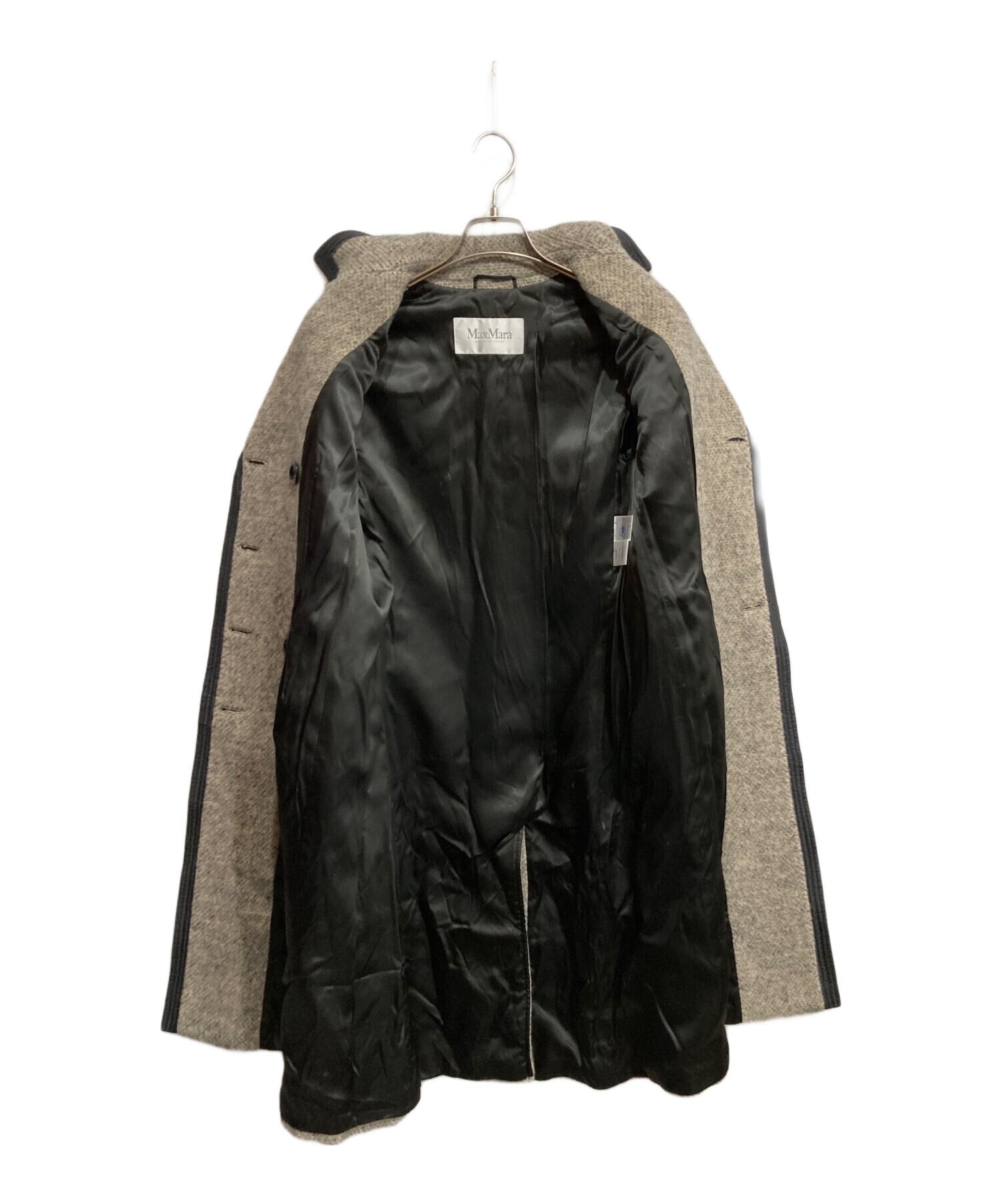 中古・古着通販】MaxMara (マックスマーラ) アルパカ混パイピング