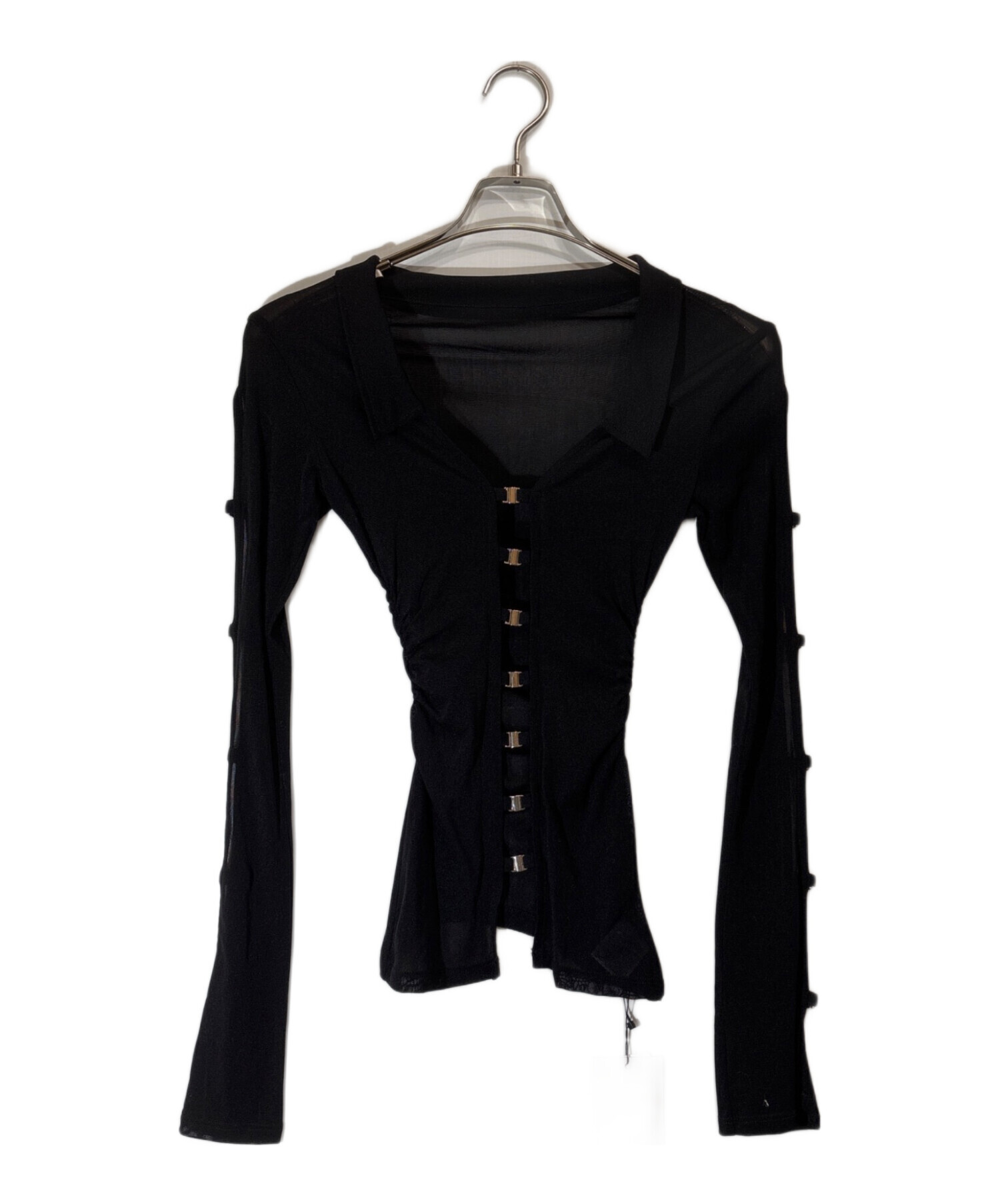 中古・古着通販】MELT THE LADY (メルトザレディ) sheer hook tops