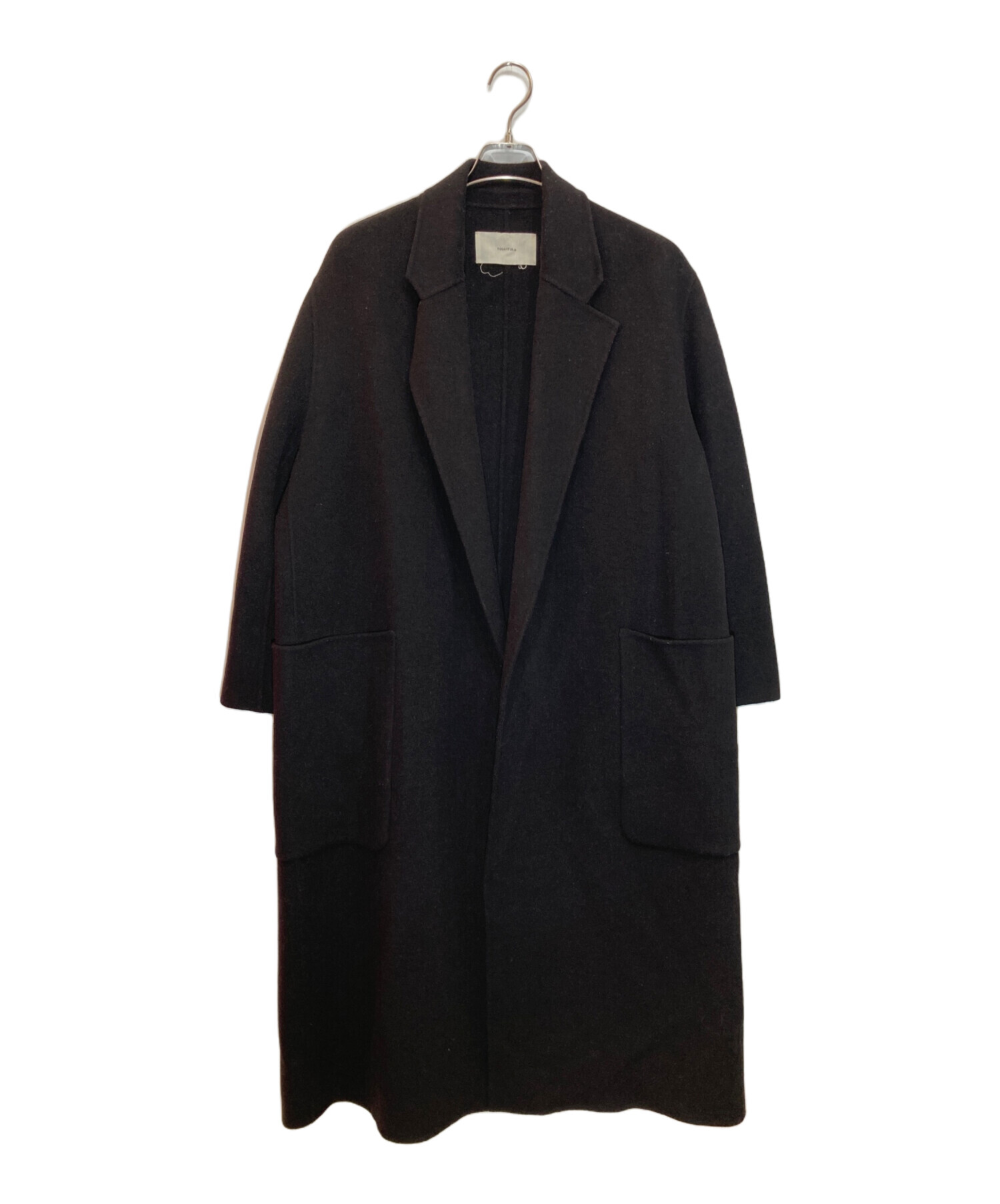 中古・古着通販】TODAYFUL (トゥデイフル) Wool Over Coat ブラック 