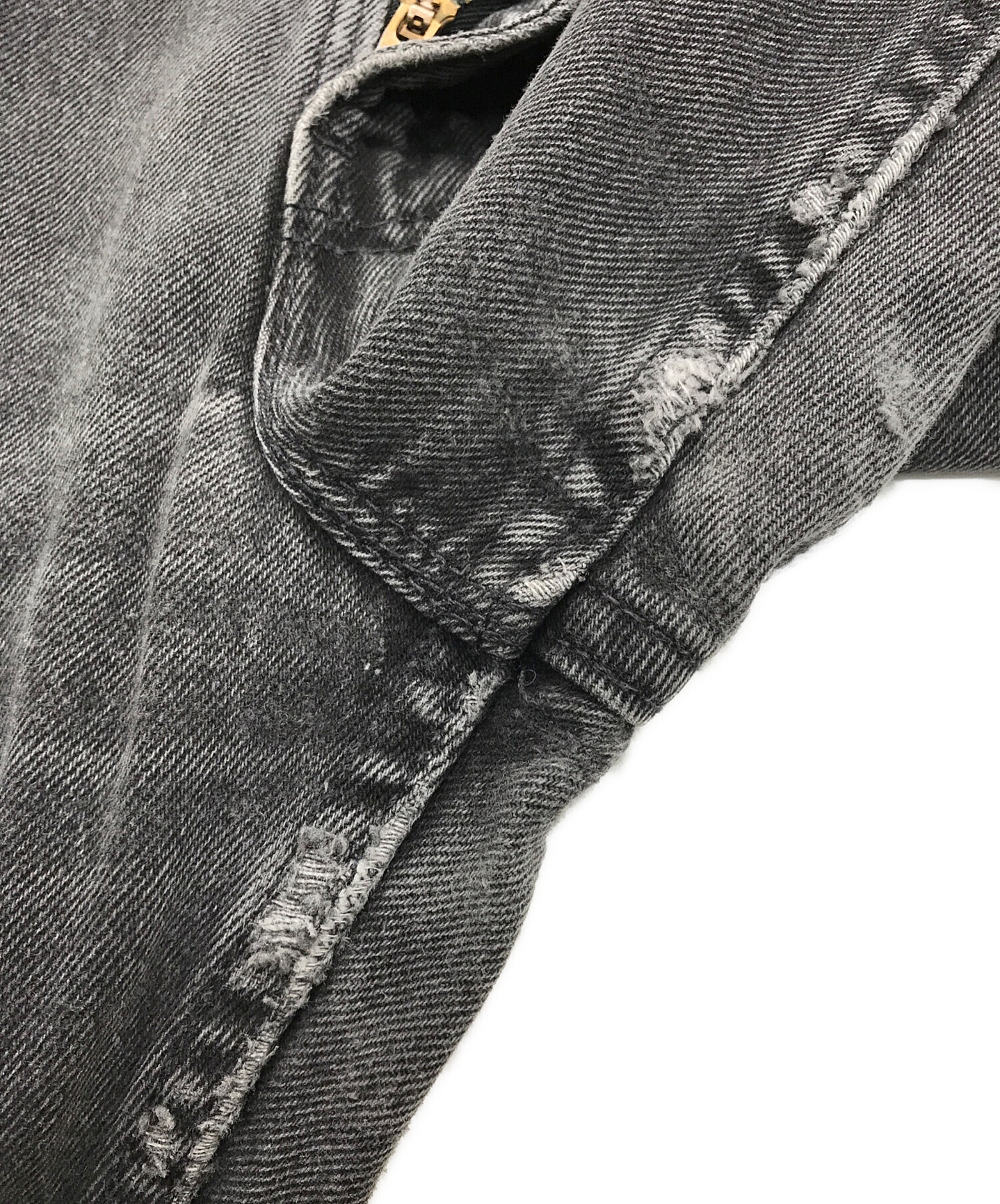 LEVI'S ブラックデニムペインターパンツ W33L32 グッドフェード 中古・古着通販】LEVI'S (リーバイス) 550デニムパンツ/90s ブラック
