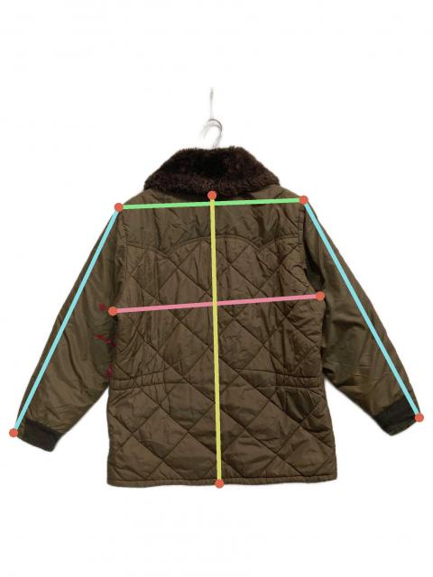 中古・古着通販】Schott (ショット) キルティングジャケット ブラウン