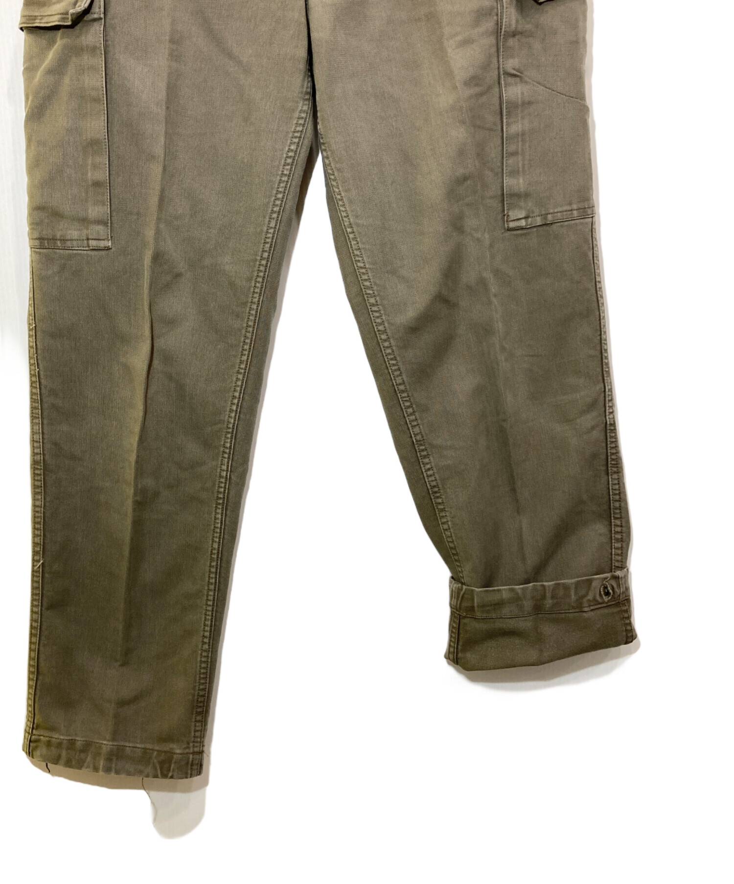 中古・古着通販】ドイツ軍 (ドイツグン) モールスキンカーゴパンツ