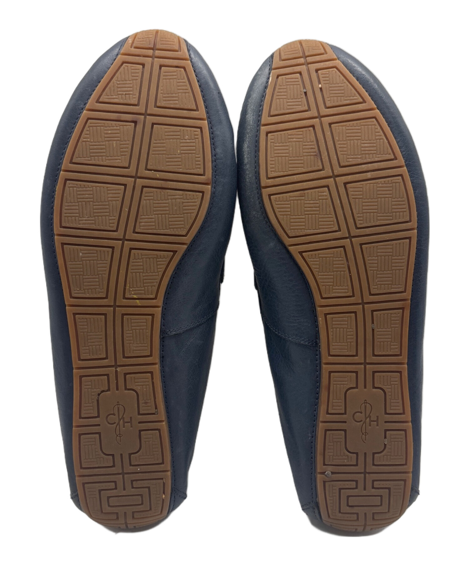 中古・古着通販】COLE HAAN (コールハーン) レザースリッポン ネイビー