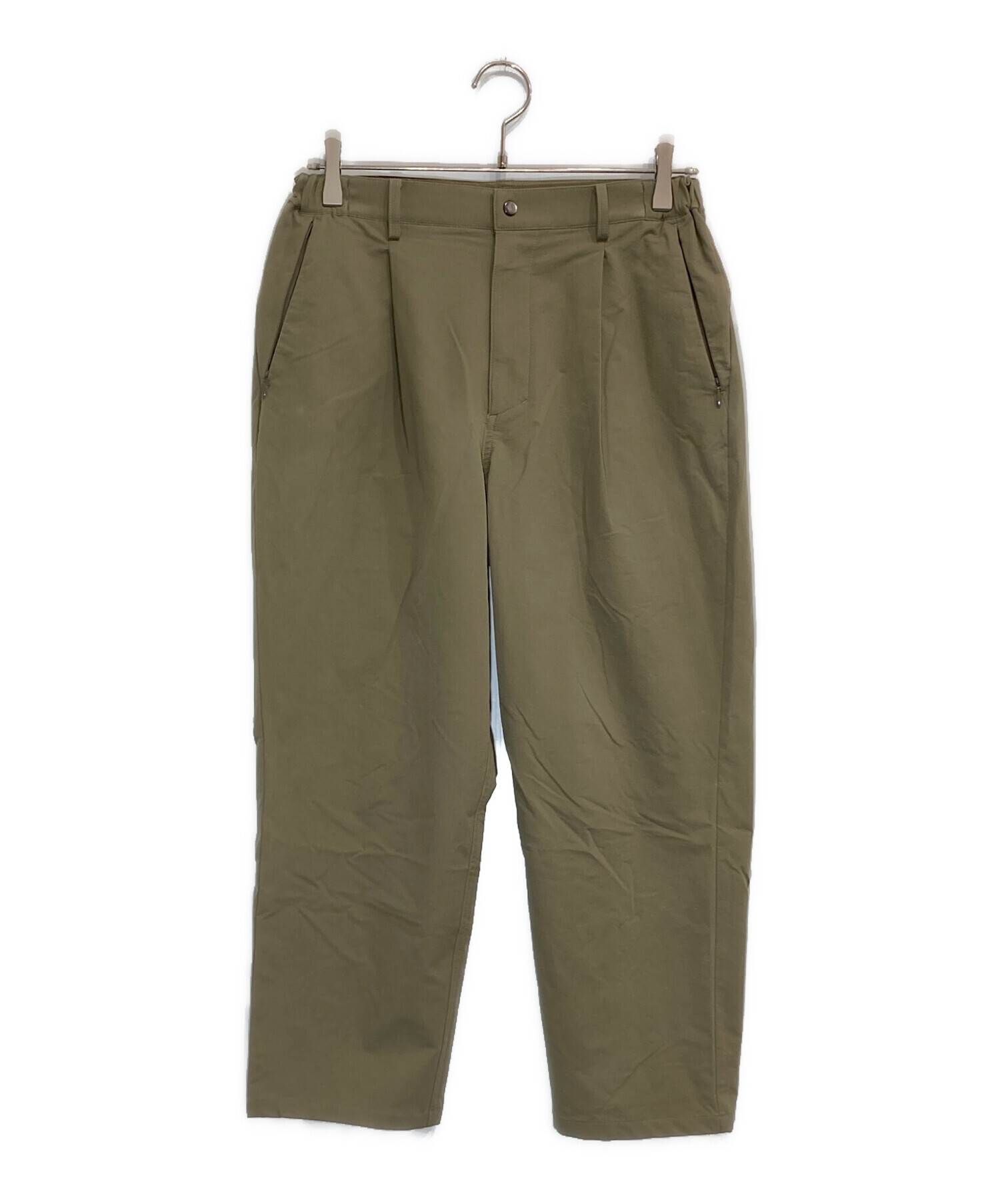 NEW BALANCE MET24 SLIM TAPERED FITパンツカーキ NEW BALANCE ニューバランス MET24 Slim Tapered Fit TEXBRID スリム