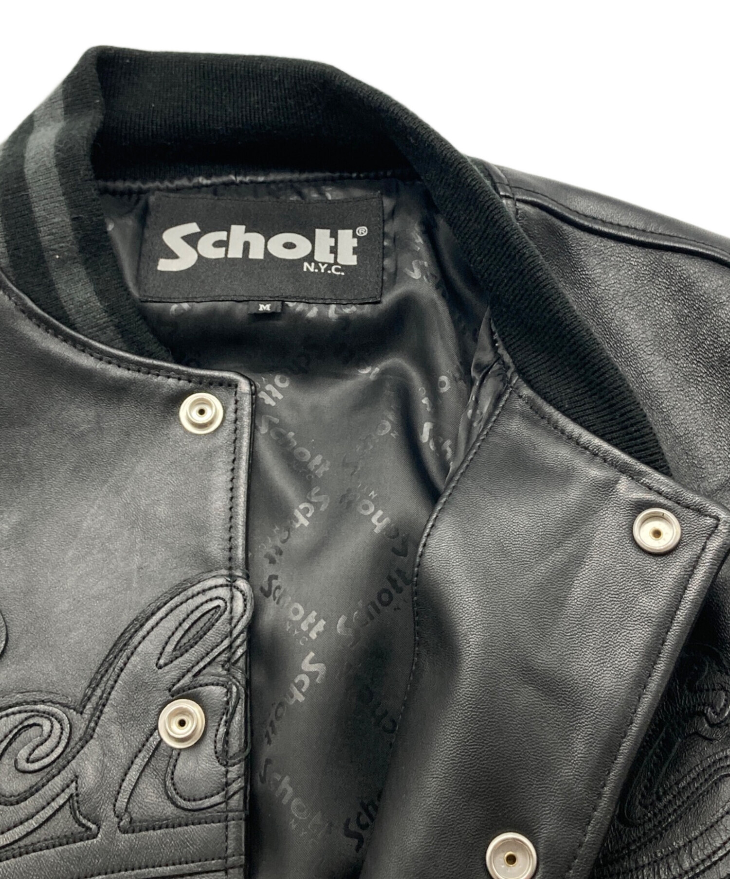 中古・古着通販】Schott (ショット) FULL LEATHER STADIUM JACKET