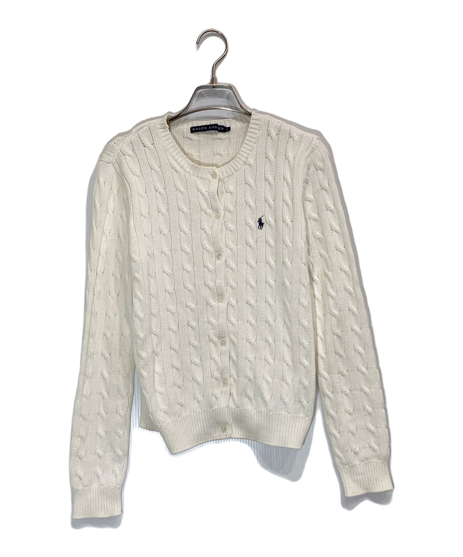 中古・古着通販】RALPH LAUREN (ラルフローレン) ケーブルコットン 