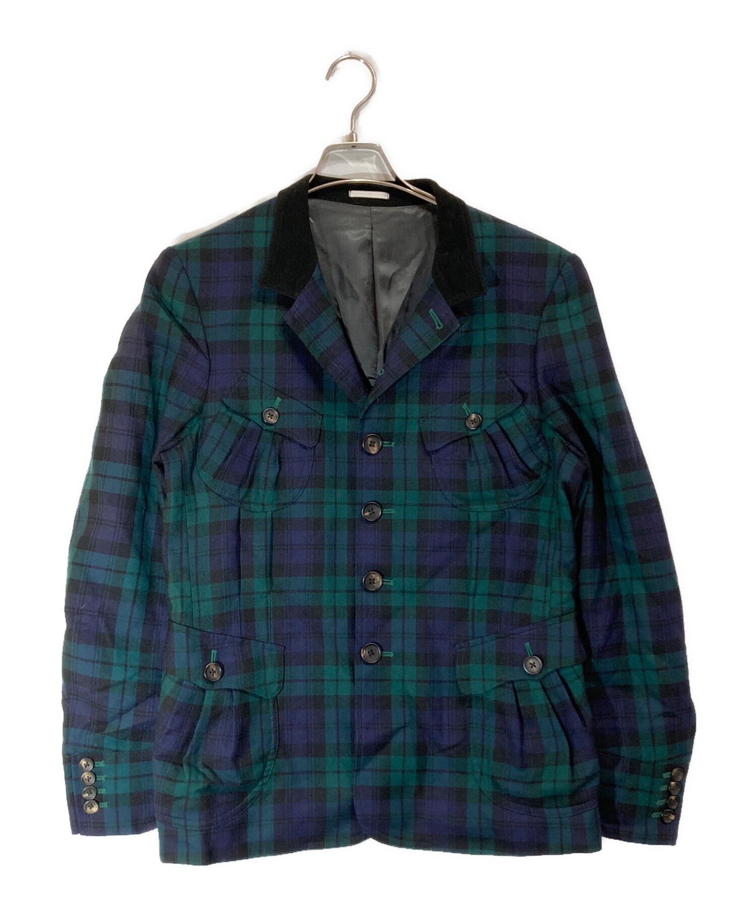 中古・古着通販】Paul Smith (ポールスミス) ブラックウォッチウール