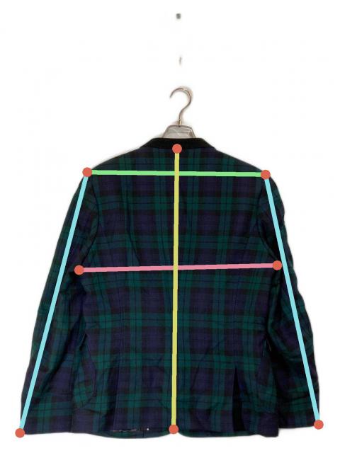 中古・古着通販】Paul Smith (ポールスミス) ブラックウォッチウール