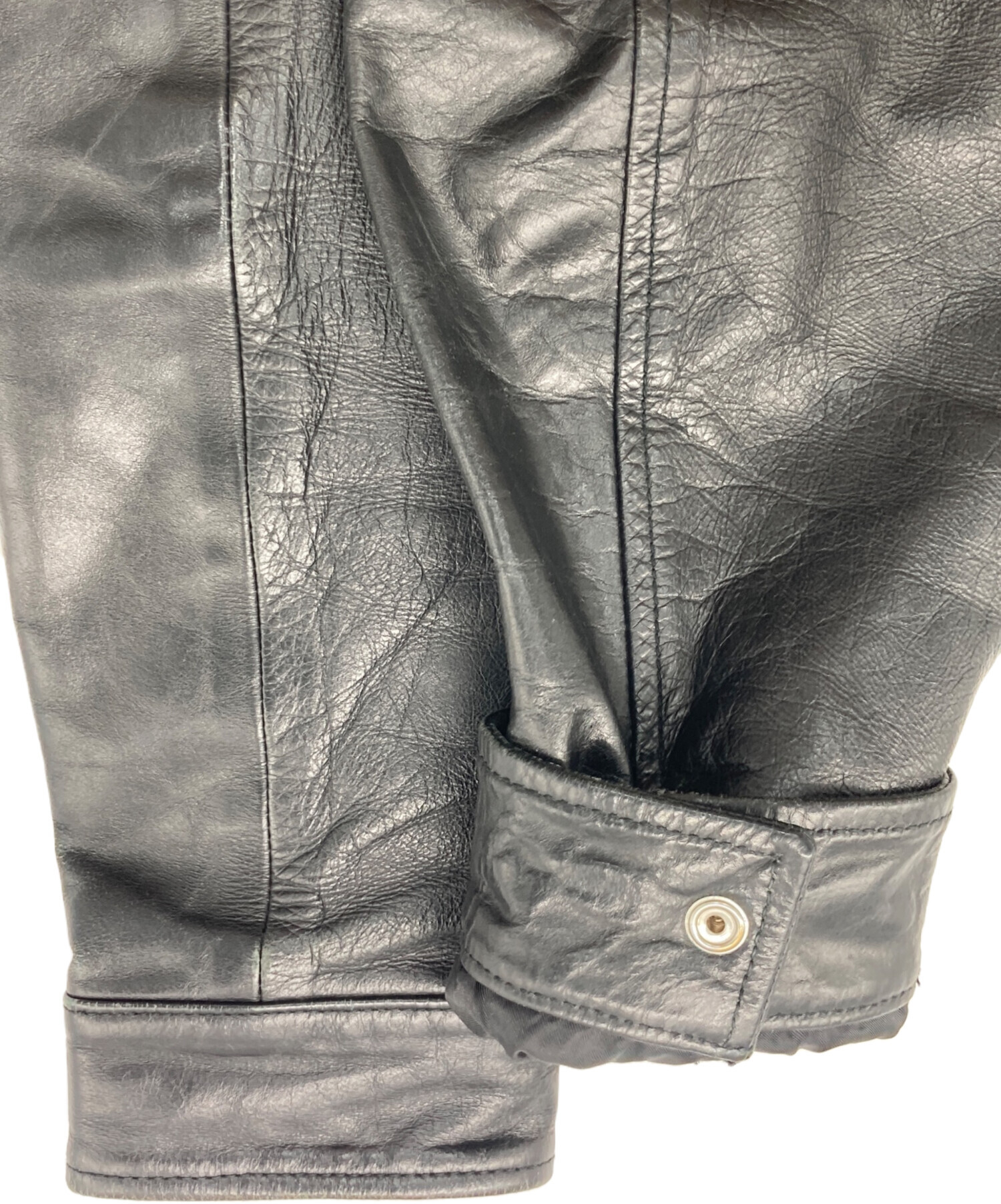 中古・古着通販】OLD NAVY (オールドネイビ) レザージャケット