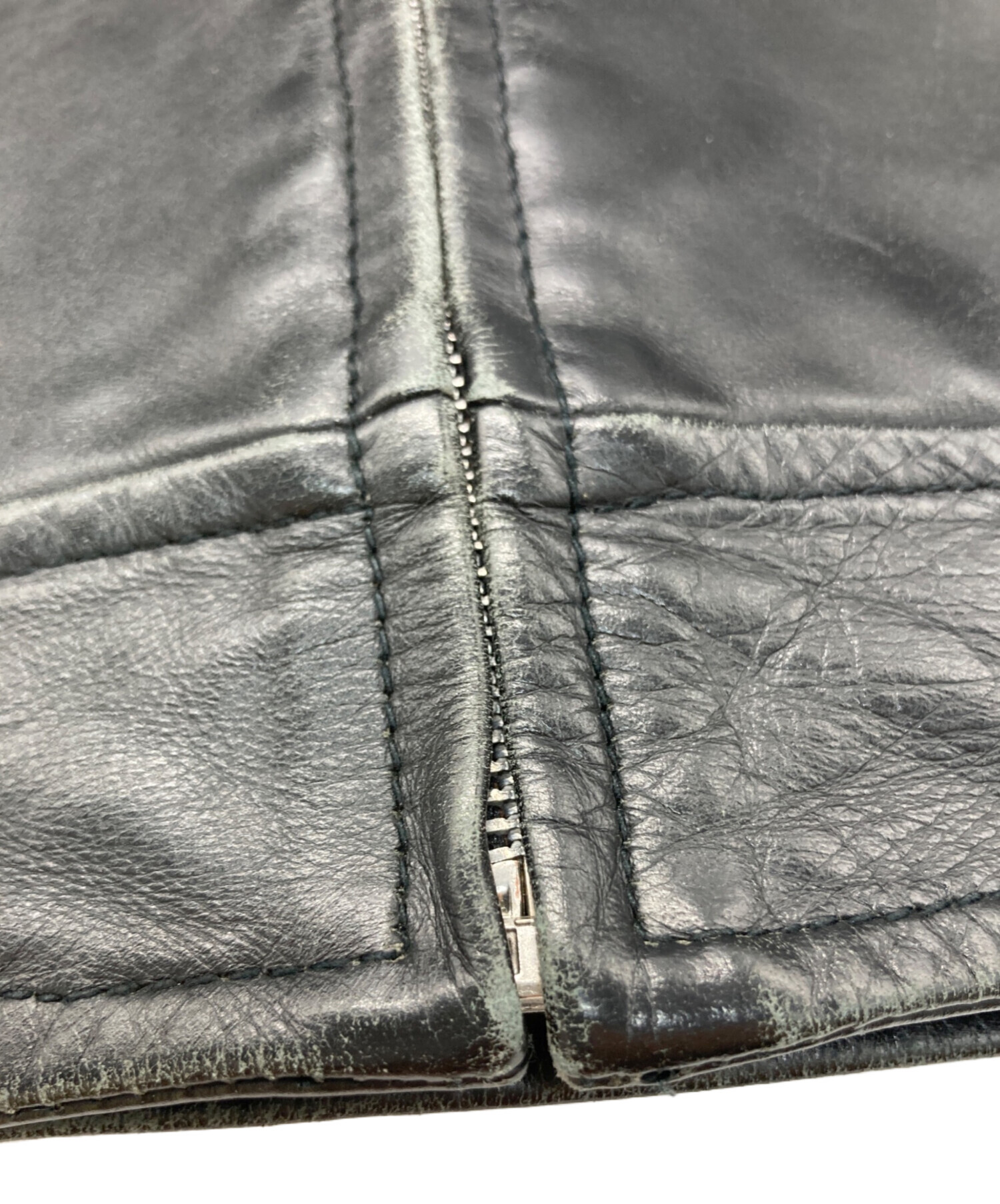 中古・古着通販】OLD NAVY (オールドネイビ) レザージャケット