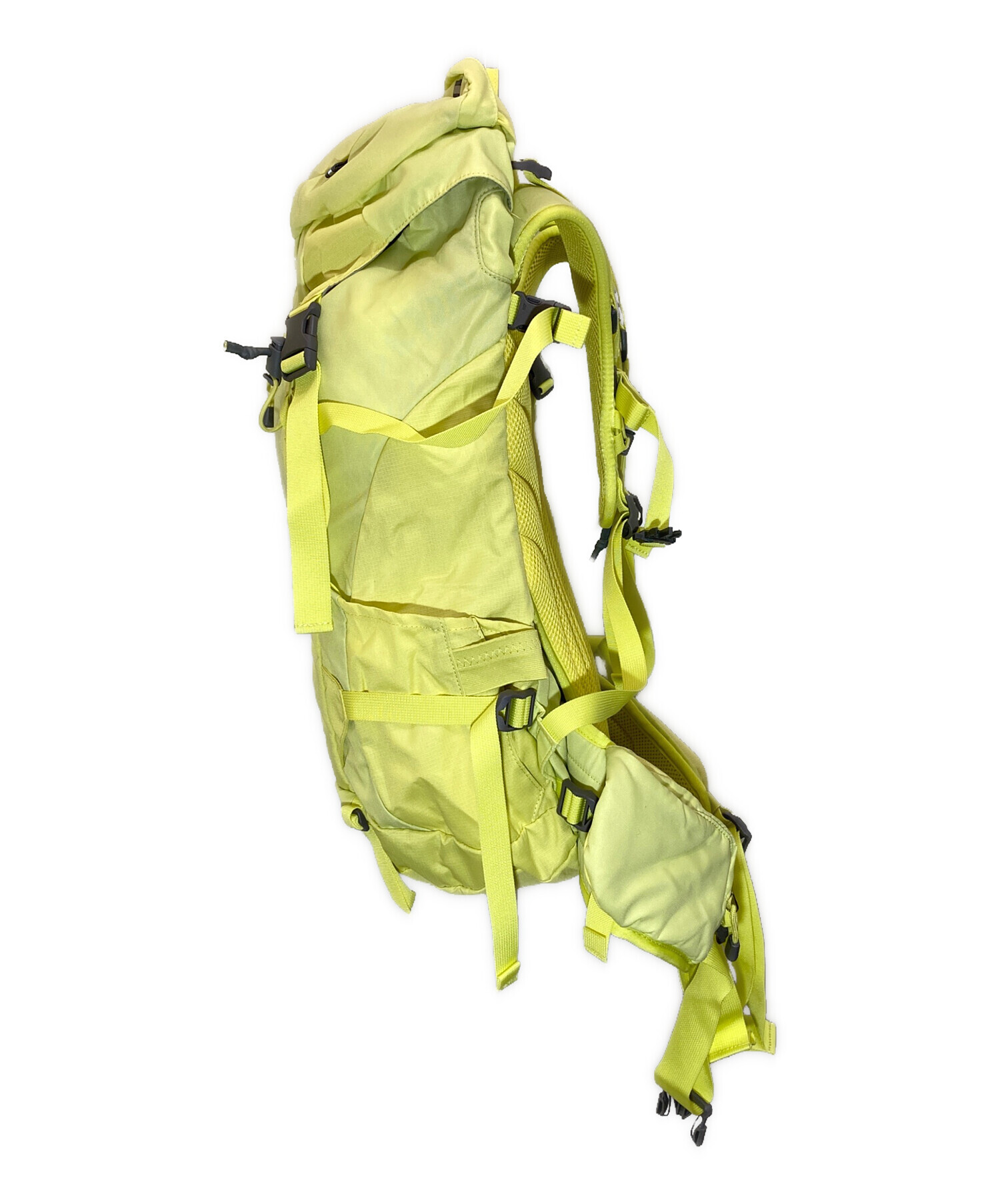 ノースフェイス　バックパック　大容量　イエロー　黄色　※シュプリーム　ロゴ