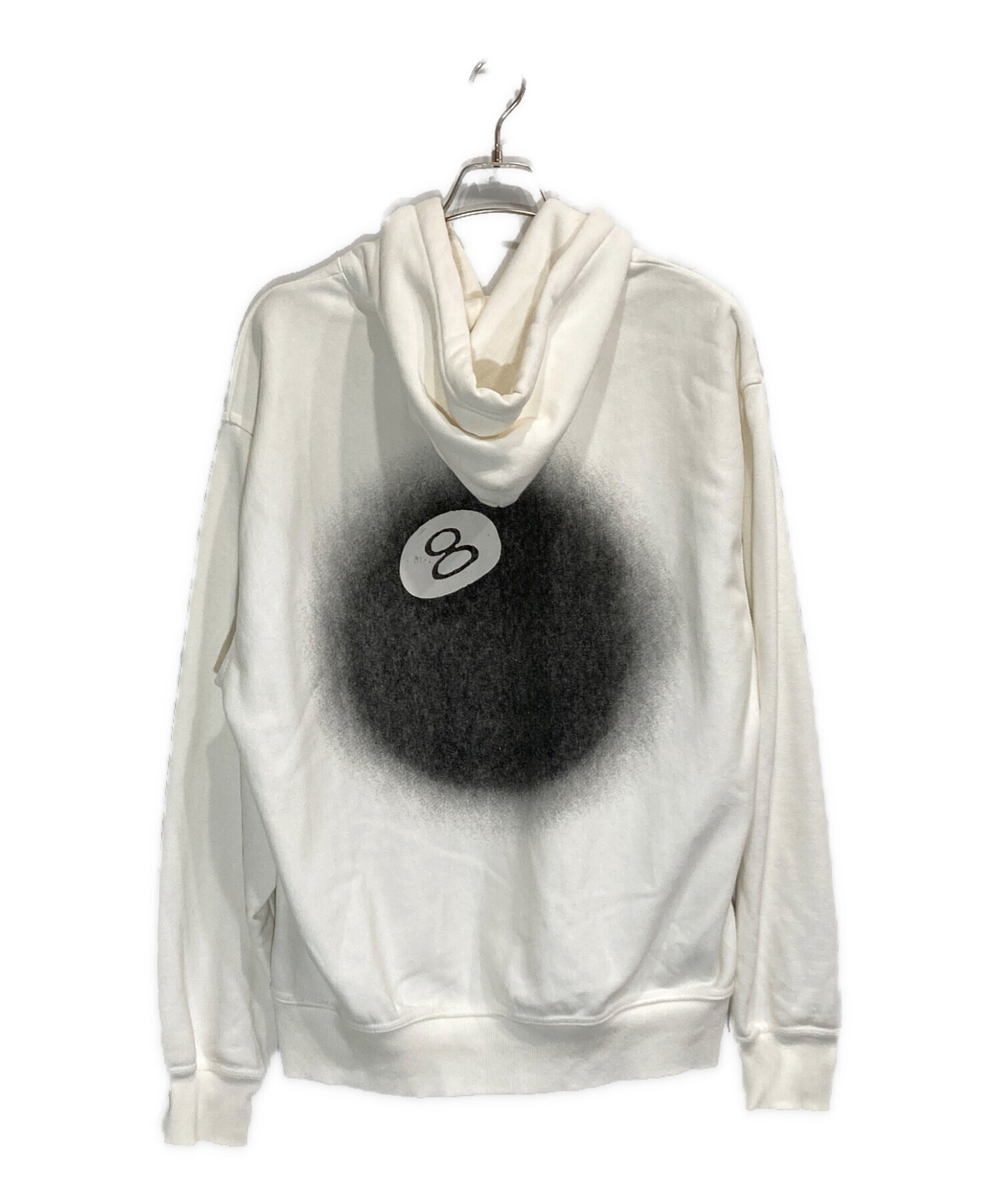 中古・古着通販】stussy (ステューシー) 8 BALL FADE HOODIE ホワイト 