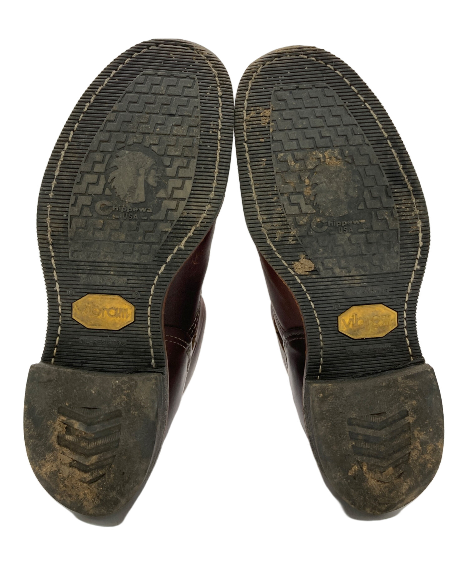 中古・古着通販】CHIPPEWA (チペワ) エンジニアブーツ ブラウン サイズ