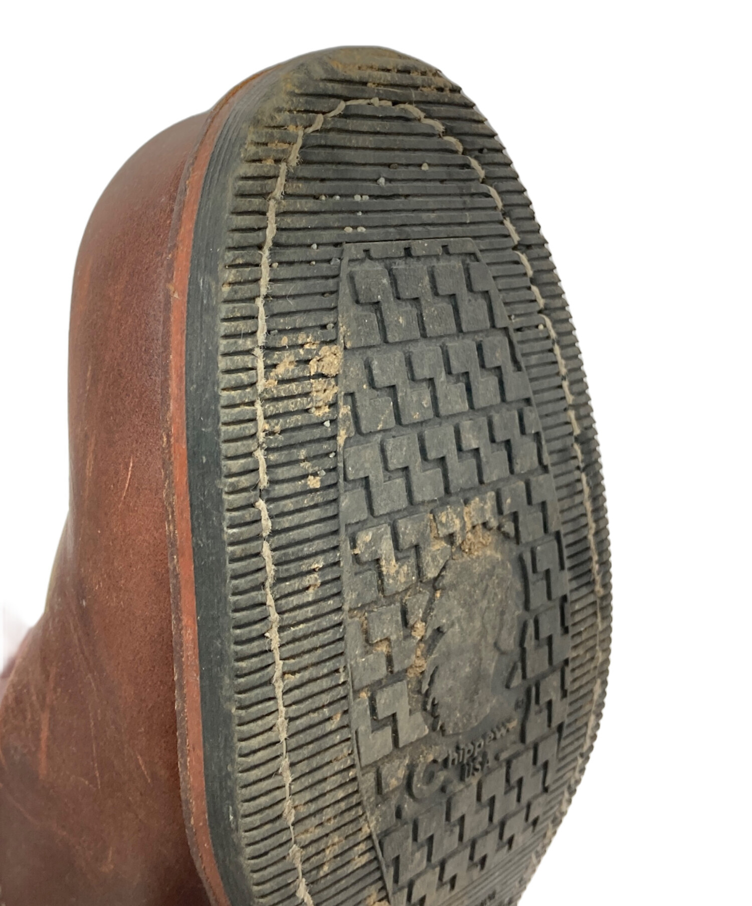 中古・古着通販】CHIPPEWA (チペワ) エンジニアブーツ ブラウン サイズ