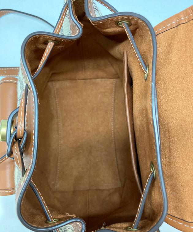 中古・古着通販】COACH (コーチ) リア バックパック 21/CH591 ブラウン