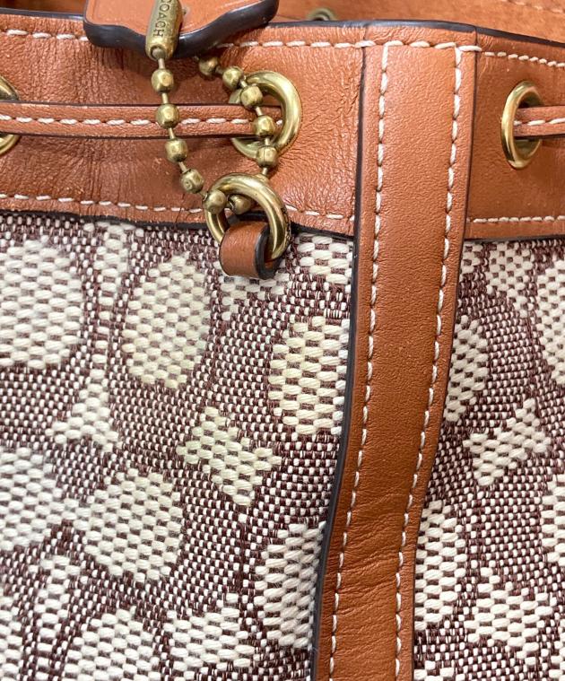 中古・古着通販】COACH (コーチ) リア バックパック 21/CH591 ブラウン