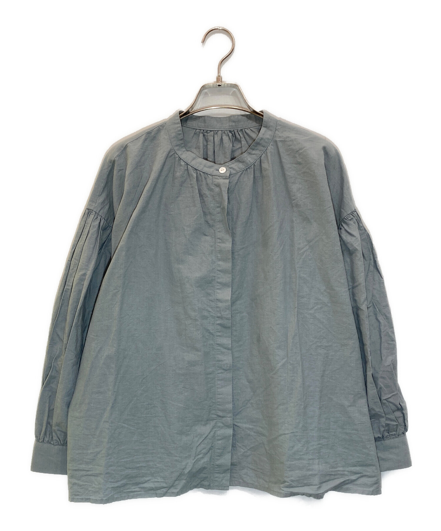 中古・古着通販】HUIS (ハウス) コットンリネンバルーンスリーブワイド 