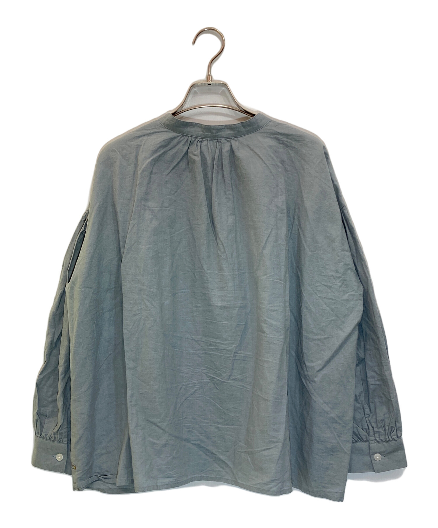 中古・古着通販】HUIS (ハウス) コットンリネンバルーンスリーブワイド 