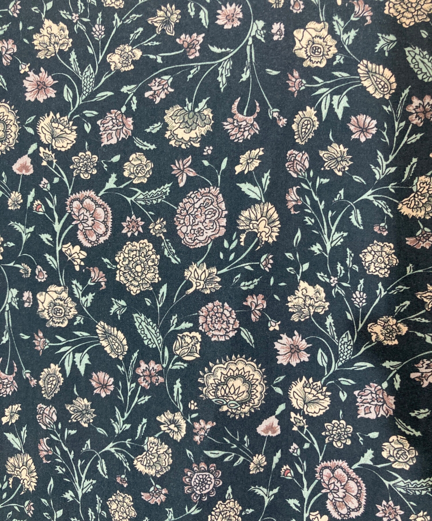 中古・古着通販】SOIL (ソイル) 花柄シャツワンピース ネイビー サイズ