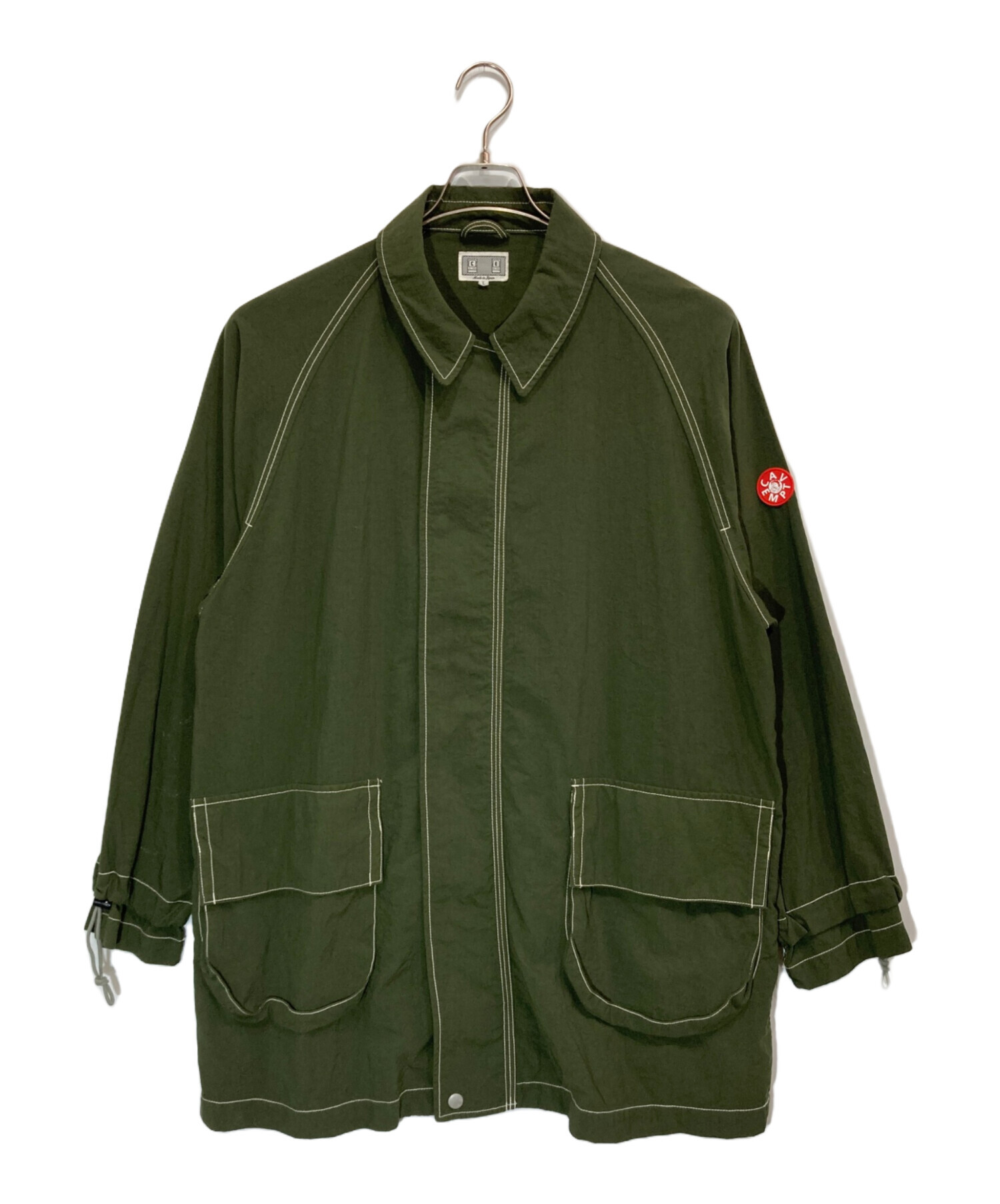C.E / シーイー】OVERDYE GREEN NYLON JACKET