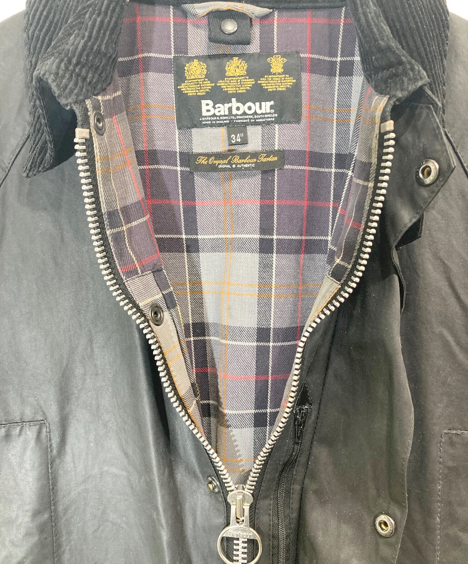 中古・古着通販】Barbour (バブアー) SL BEAUFORT ジャケット ブラック