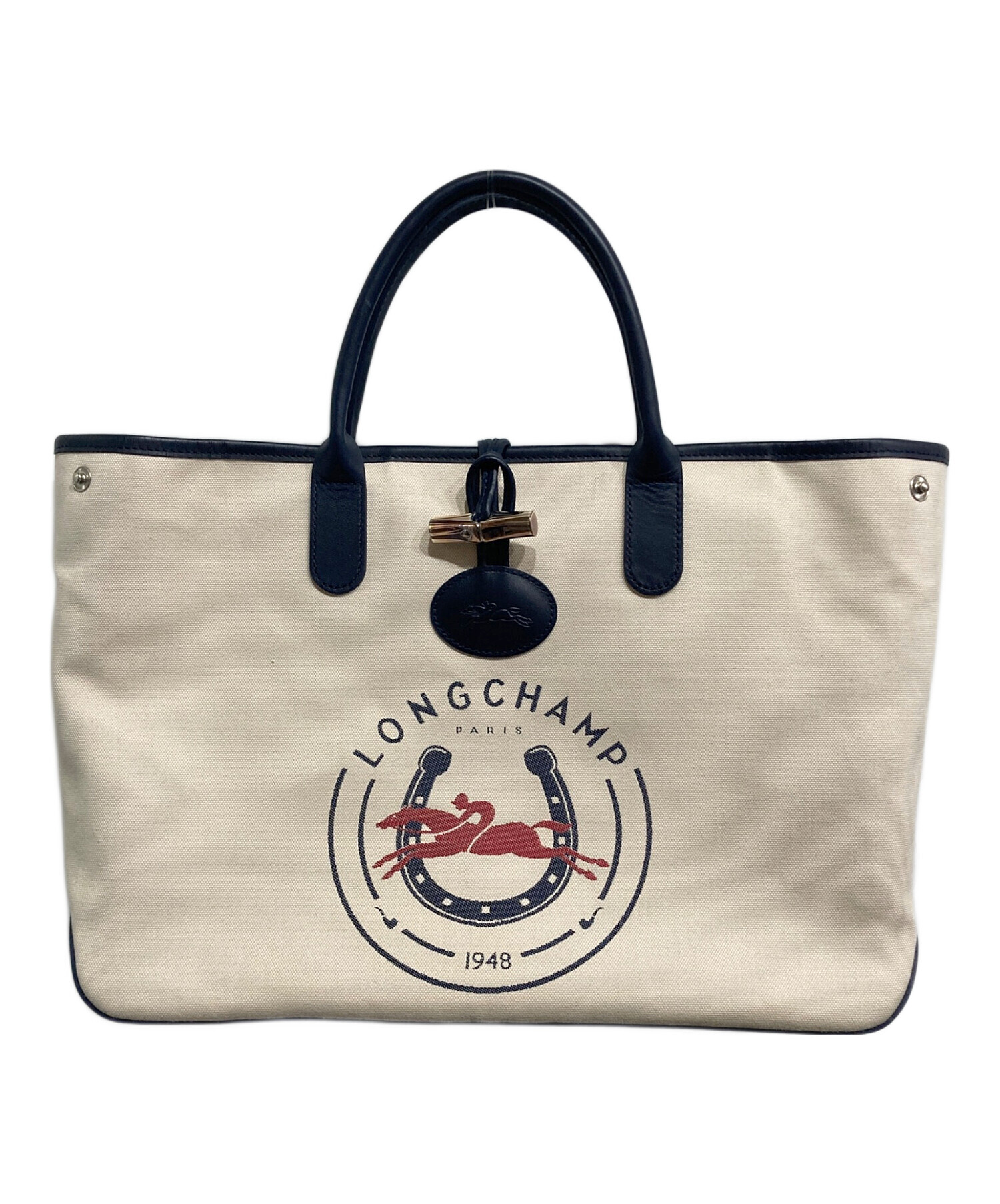 中古・古着通販】LONGCHAMP (ロンシャン) ロゾトートバッグ/1681643733 