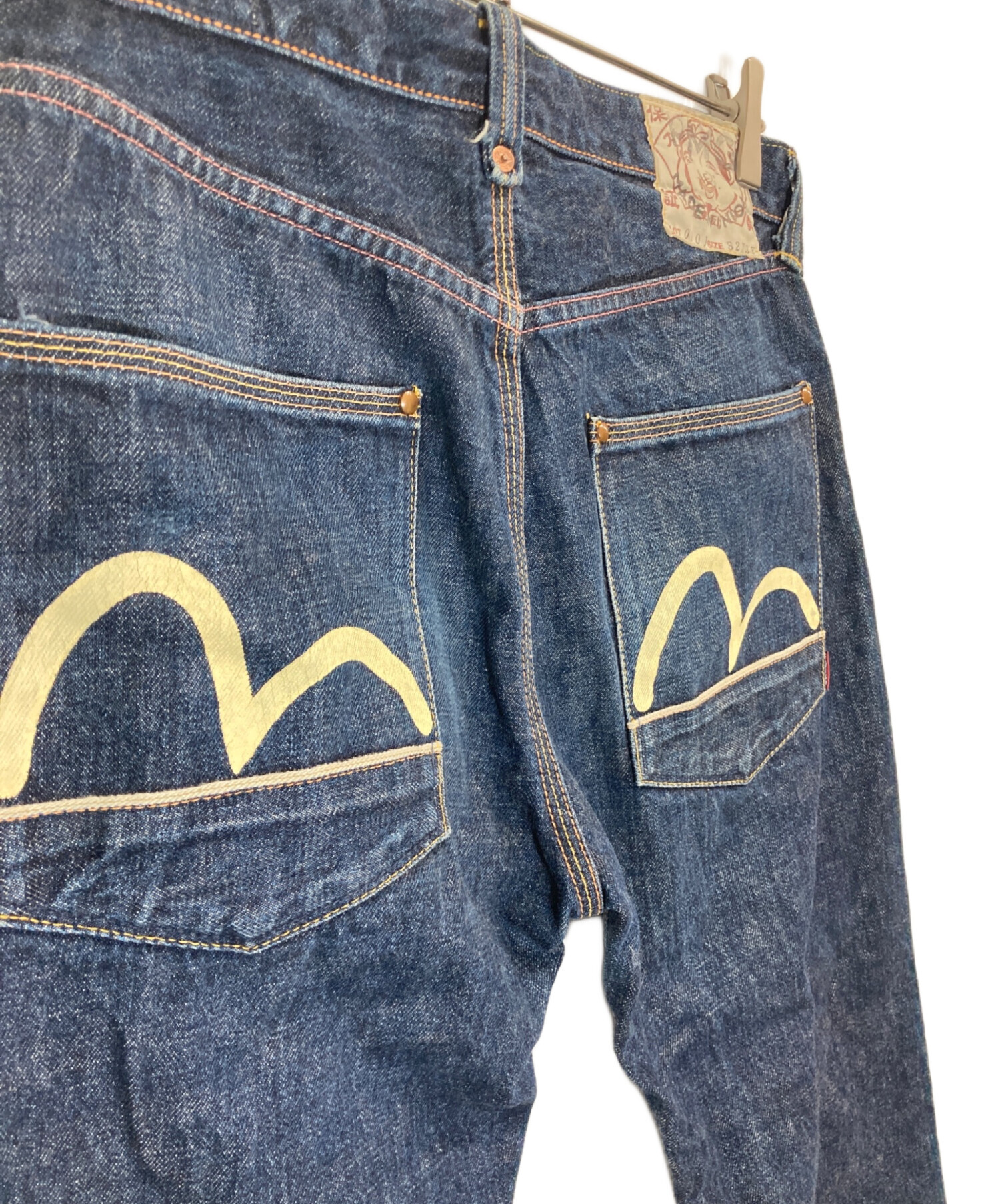 中古・古着通販】EVISU (エヴィス) PMGデニムパンツ インディゴ サイズ