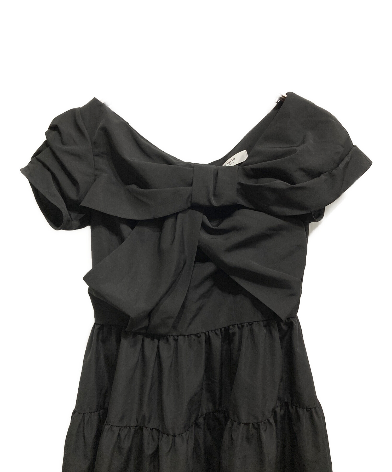 中古・古着通販】HER LIP TO (ハーリップトゥ) Twisted Ribbon Tiered 