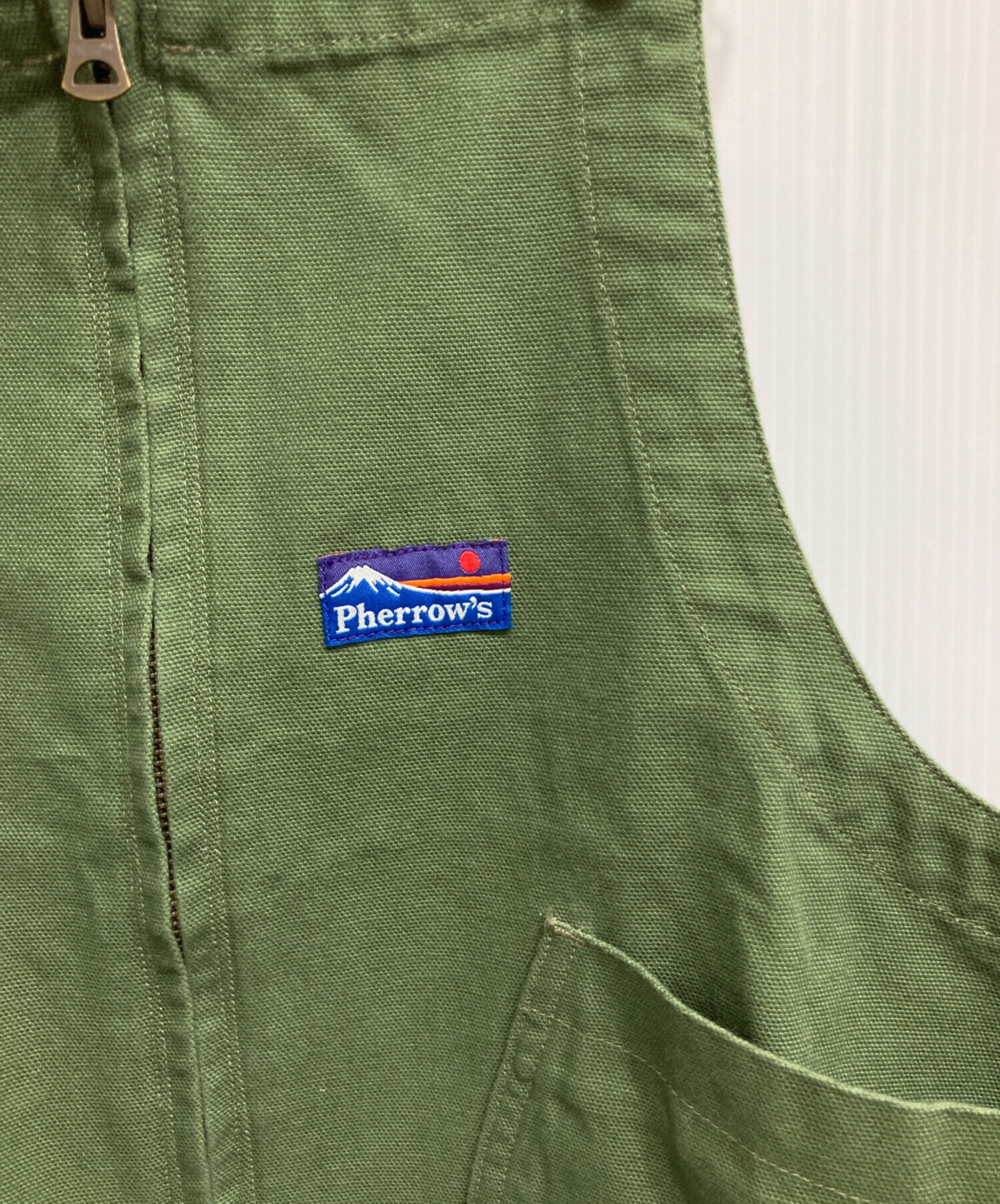 中古・古着通販】Pherrow's (フェローズ) ダック ベスト/PZV1-Mt