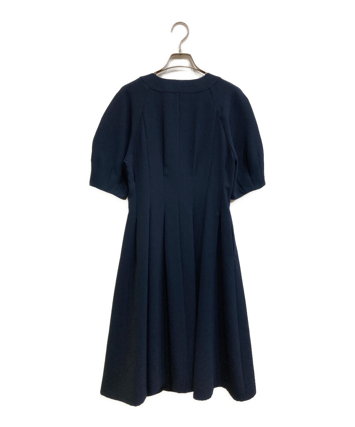 BLUE LABEL CRESTBRIDGE ネイビー ワンピース 中古・古着通販】BLUE