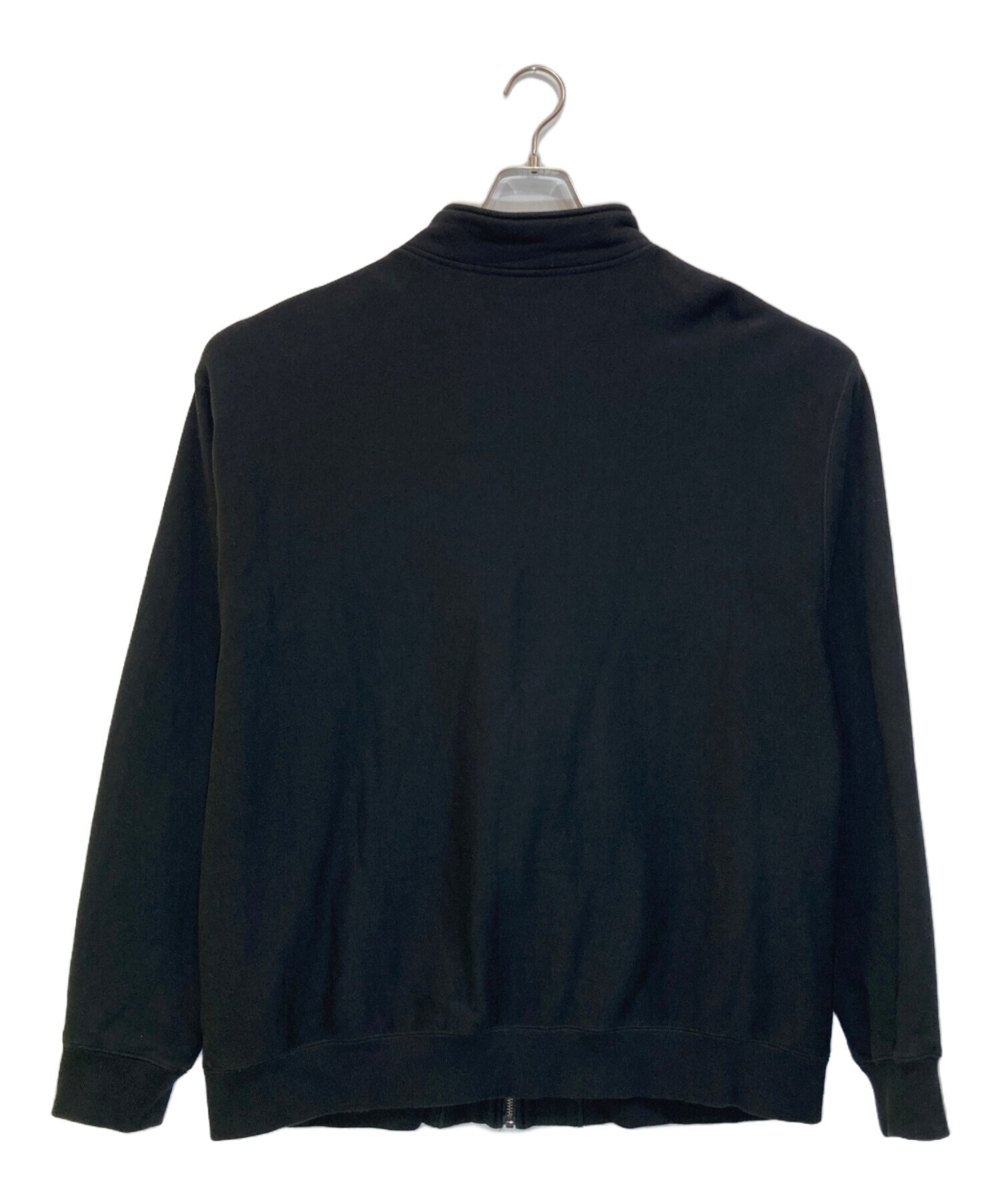 中古・古着通販】HUF (ハフ) スウェットブルゾン ブラック サイズ:XL 