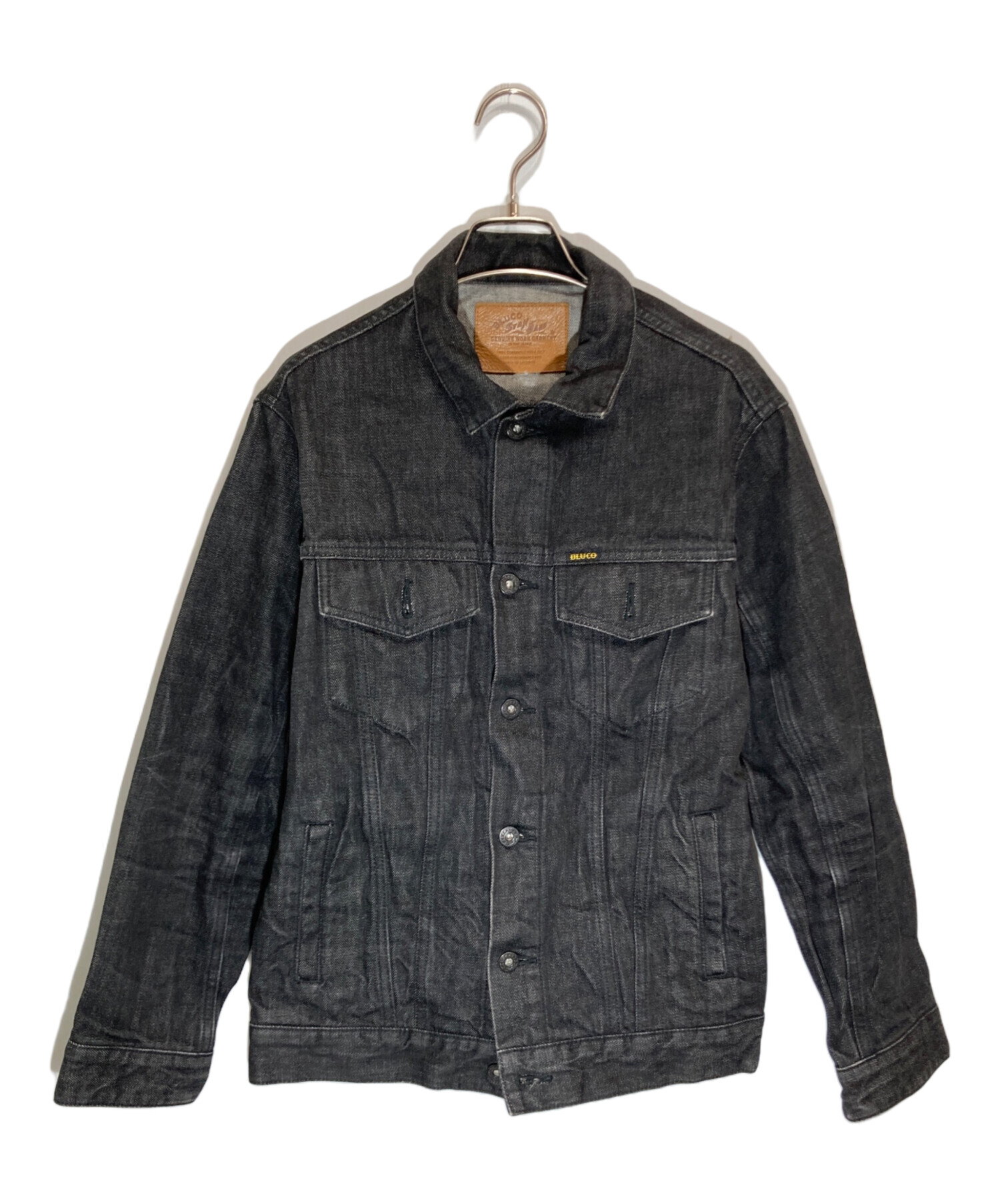 中古・古着通販】BLUCO (ブルコ) TRACKER JACKET DENIM ブラック 