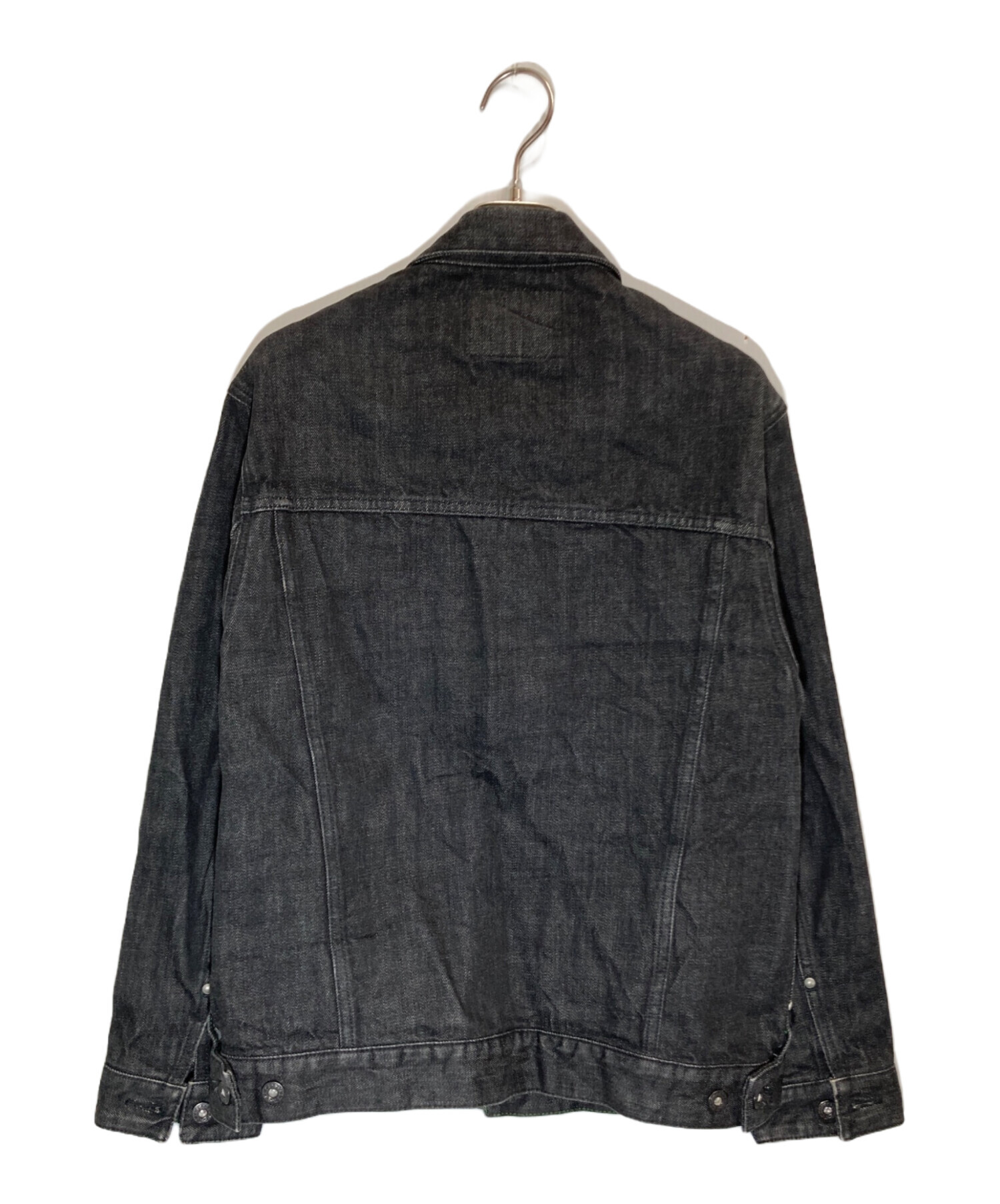 中古・古着通販】BLUCO (ブルコ) TRACKER JACKET DENIM ブラック