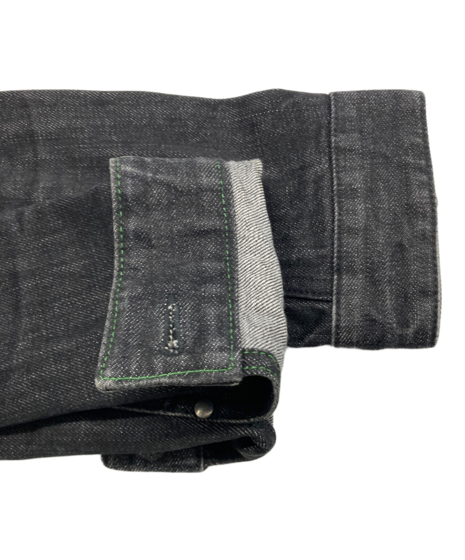 中古・古着通販】BLUCO (ブルコ) TRACKER JACKET DENIM ブラック 