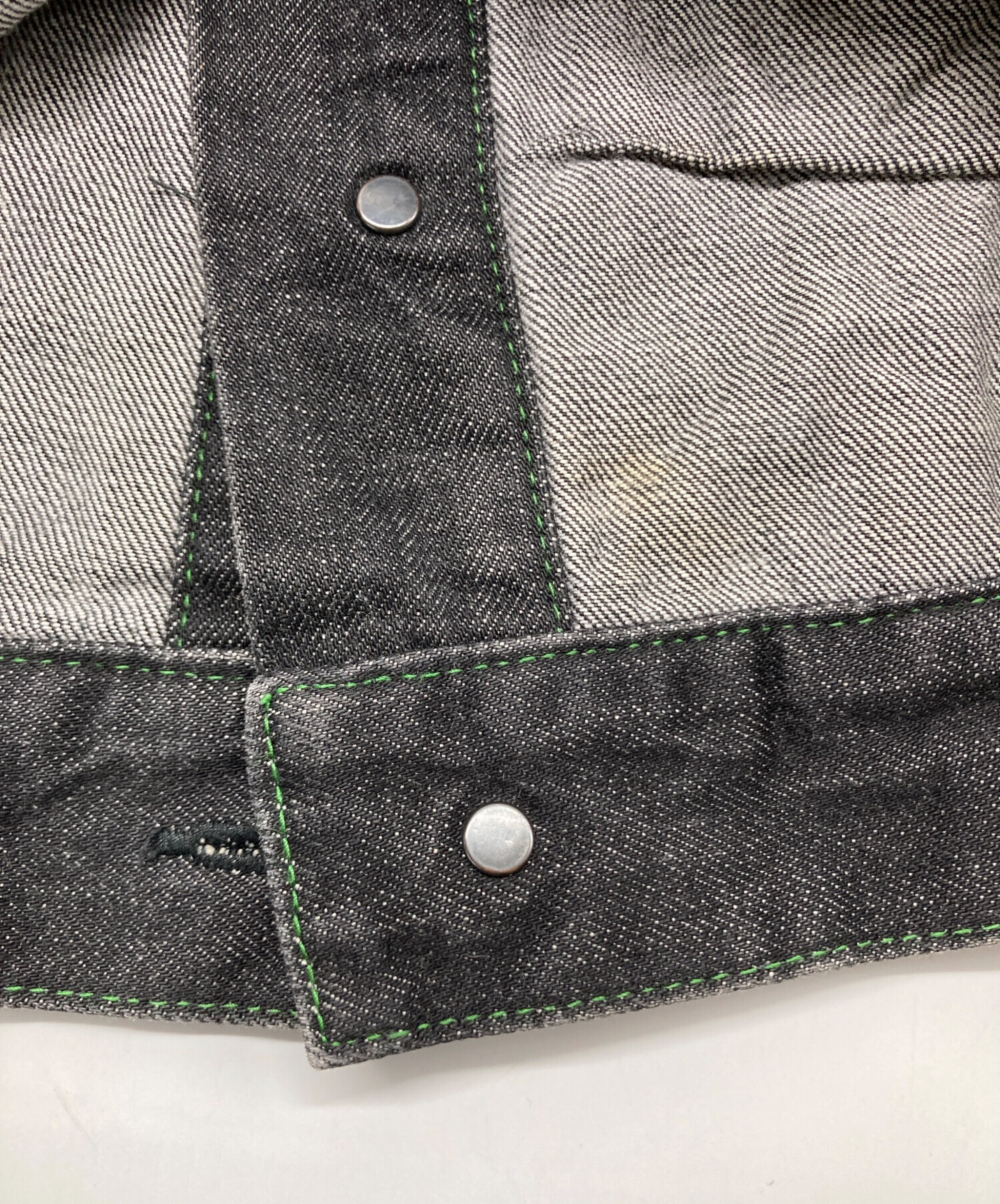 中古・古着通販】BLUCO (ブルコ) TRACKER JACKET DENIM ブラック 