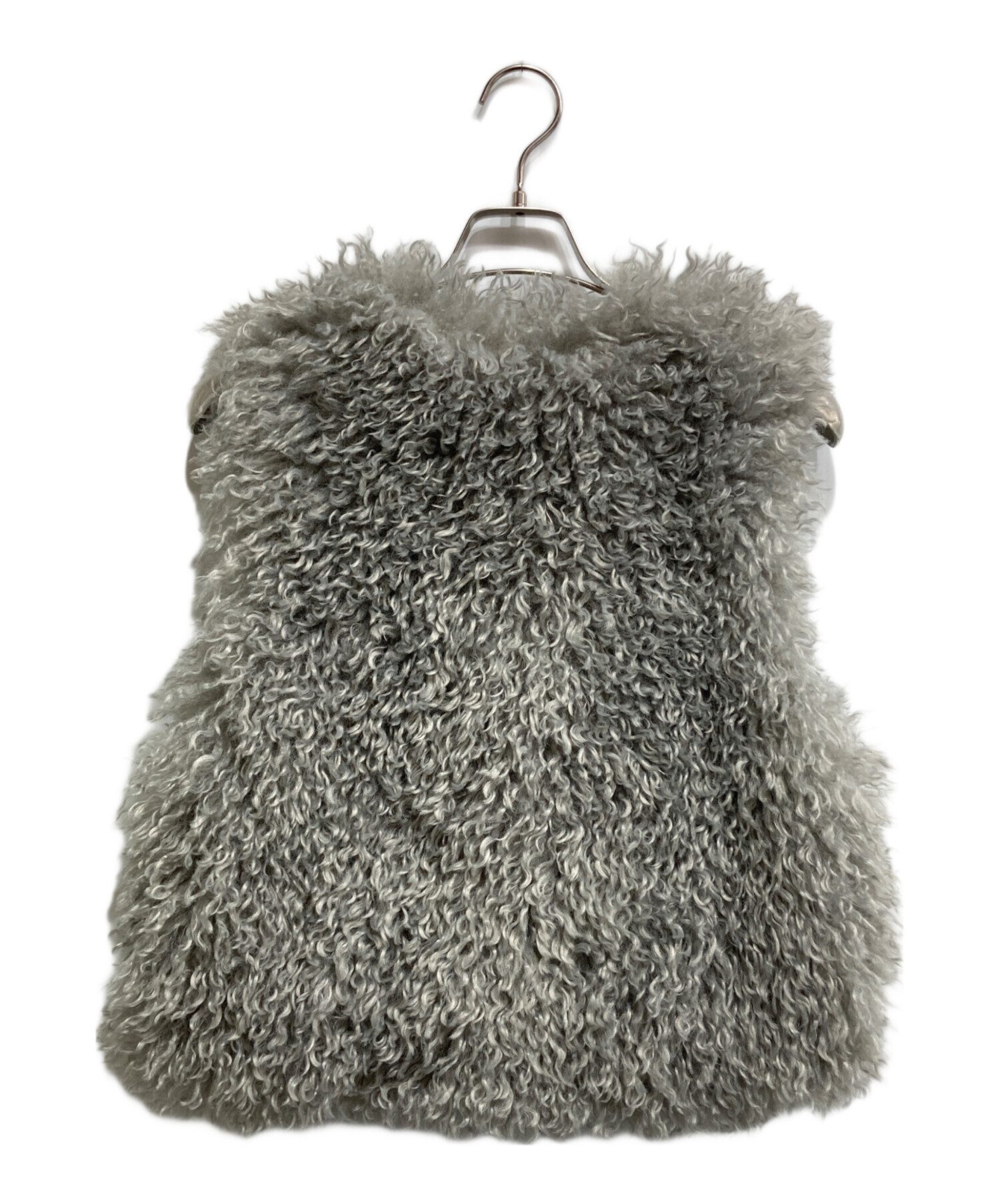 中古・古着通販】THREE DOTS (スリードッツ) Wavy fur short gilet 