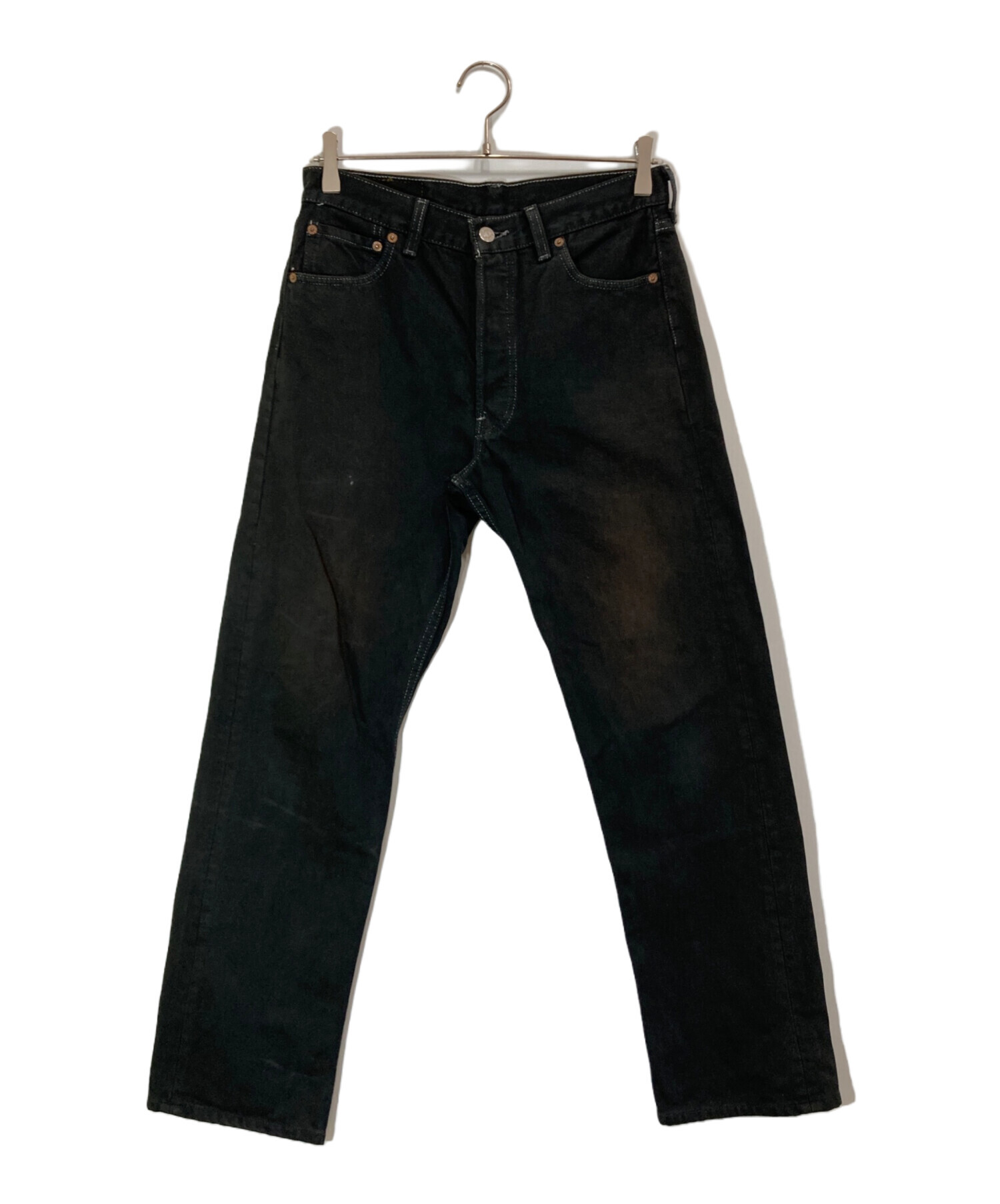 中古・古着通販】LEVI'S (リーバイス) 501デニムパンツ ブラック