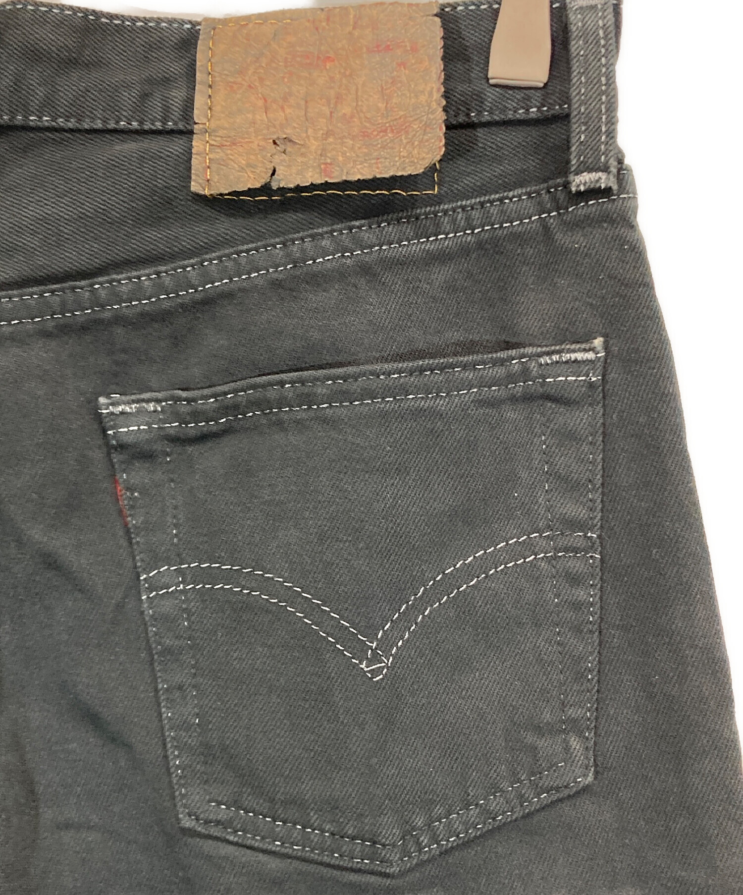 中古・古着通販】LEVI'S (リーバイス) 501デニムパンツ ブラック