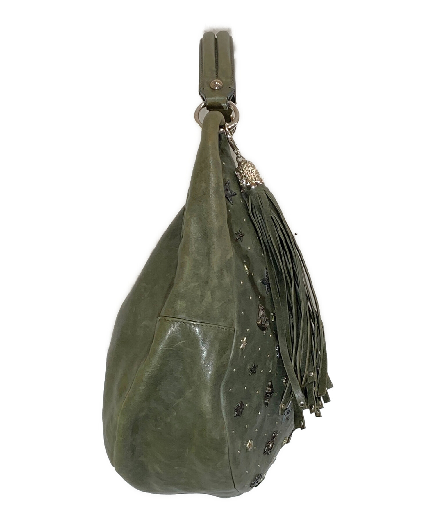 中古・古着通販】JIMMY CHOO (ジミーチュウ) ゾディアックスタッズワン 