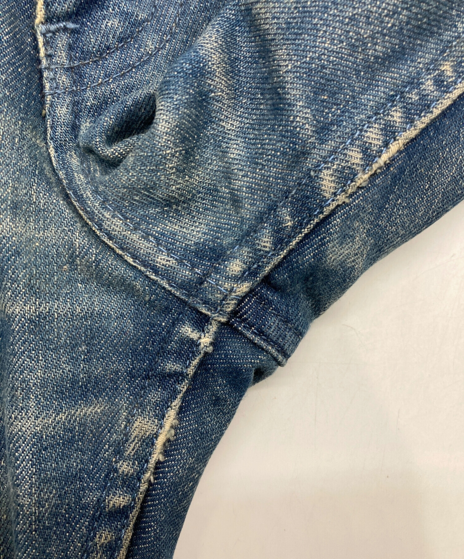 中古・古着通販】GUCCI (グッチ) ブーツカットデニムパンツ インディゴ
