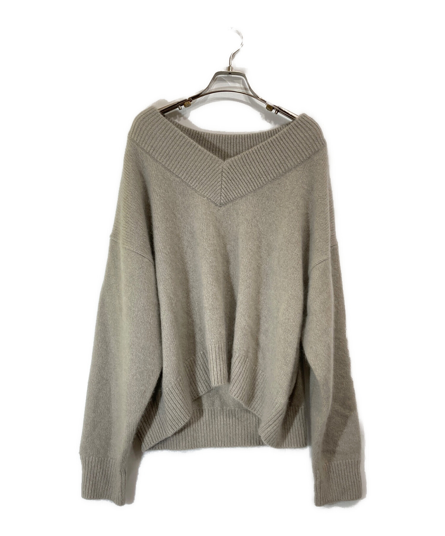 中古・古着通販】Noble (ノーブル) YAK/ヤク ワイドVネックニット