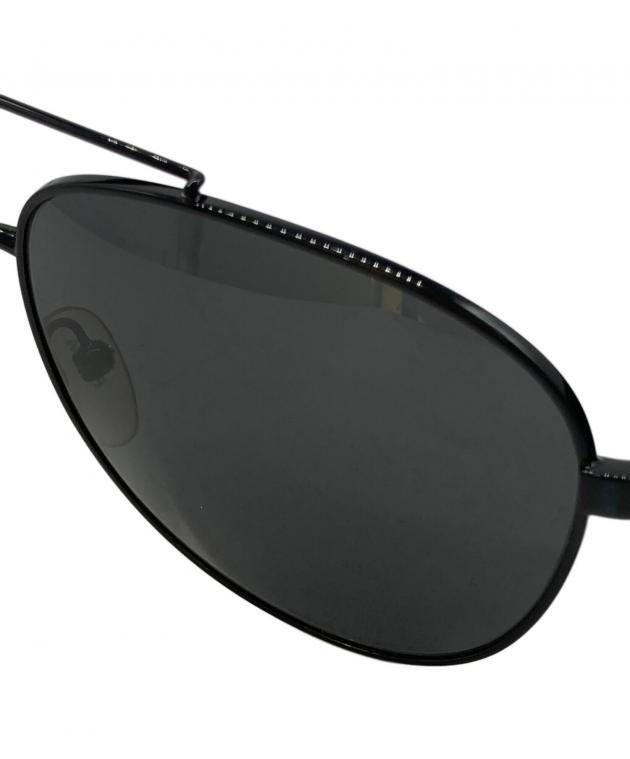 中古・古着通販】PRADA (プラダ) ティアドロップサングラス ブラック