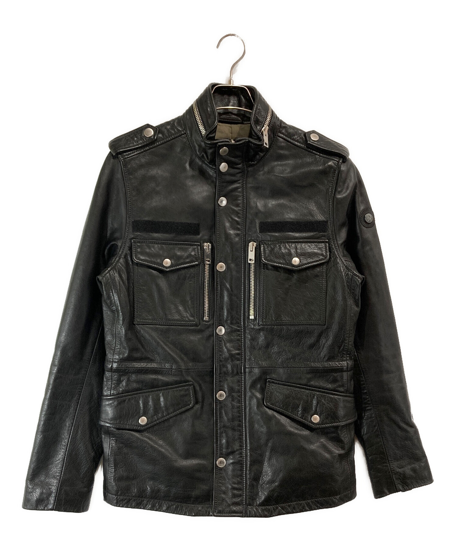 中古・古着通販】DIESEL (ディーゼル) M-65バッファローレザーレザー