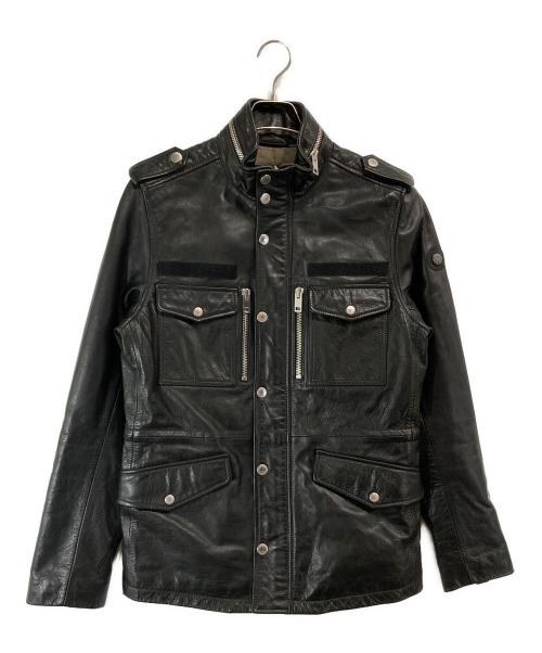 中古・古着通販】DIESEL (ディーゼル) M-65バッファローレザーレザー